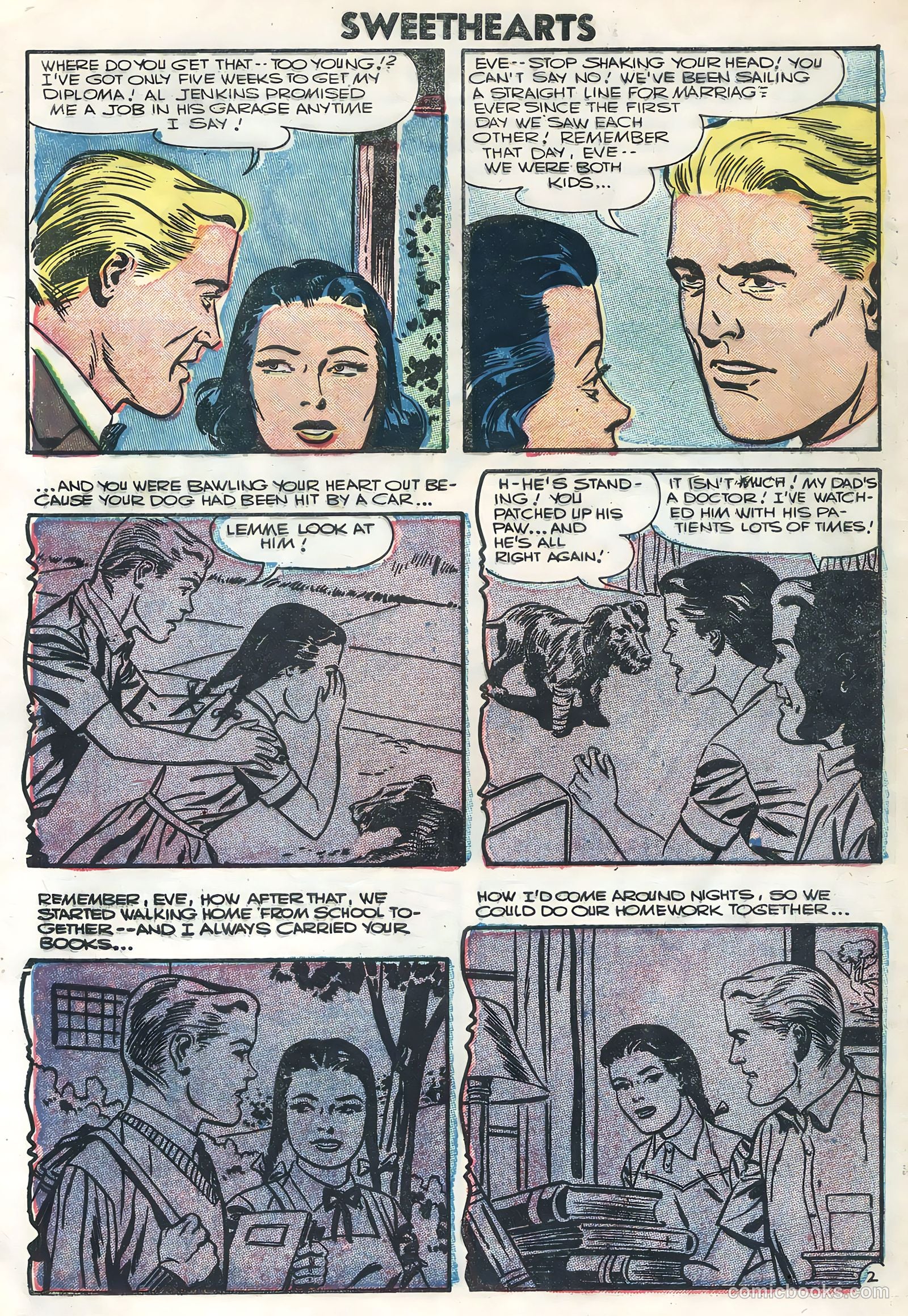 Sweethearts #35 (1956) — page 4 of 36