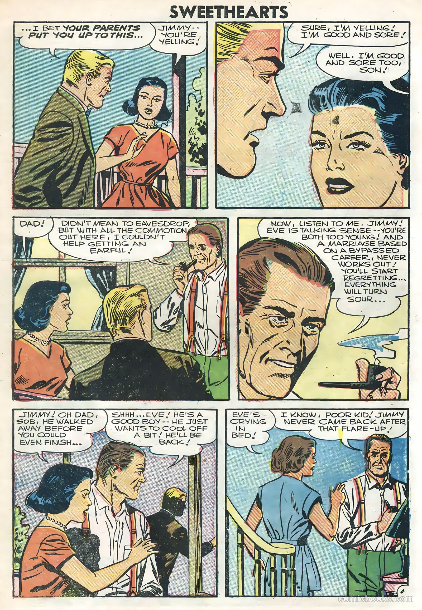 Sweethearts #35 (1956) — page 7 of 36