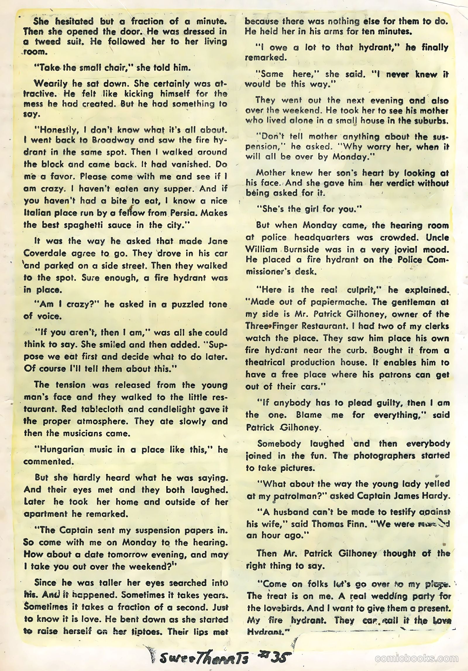 Sweethearts #35 (1956) — page 17 of 36