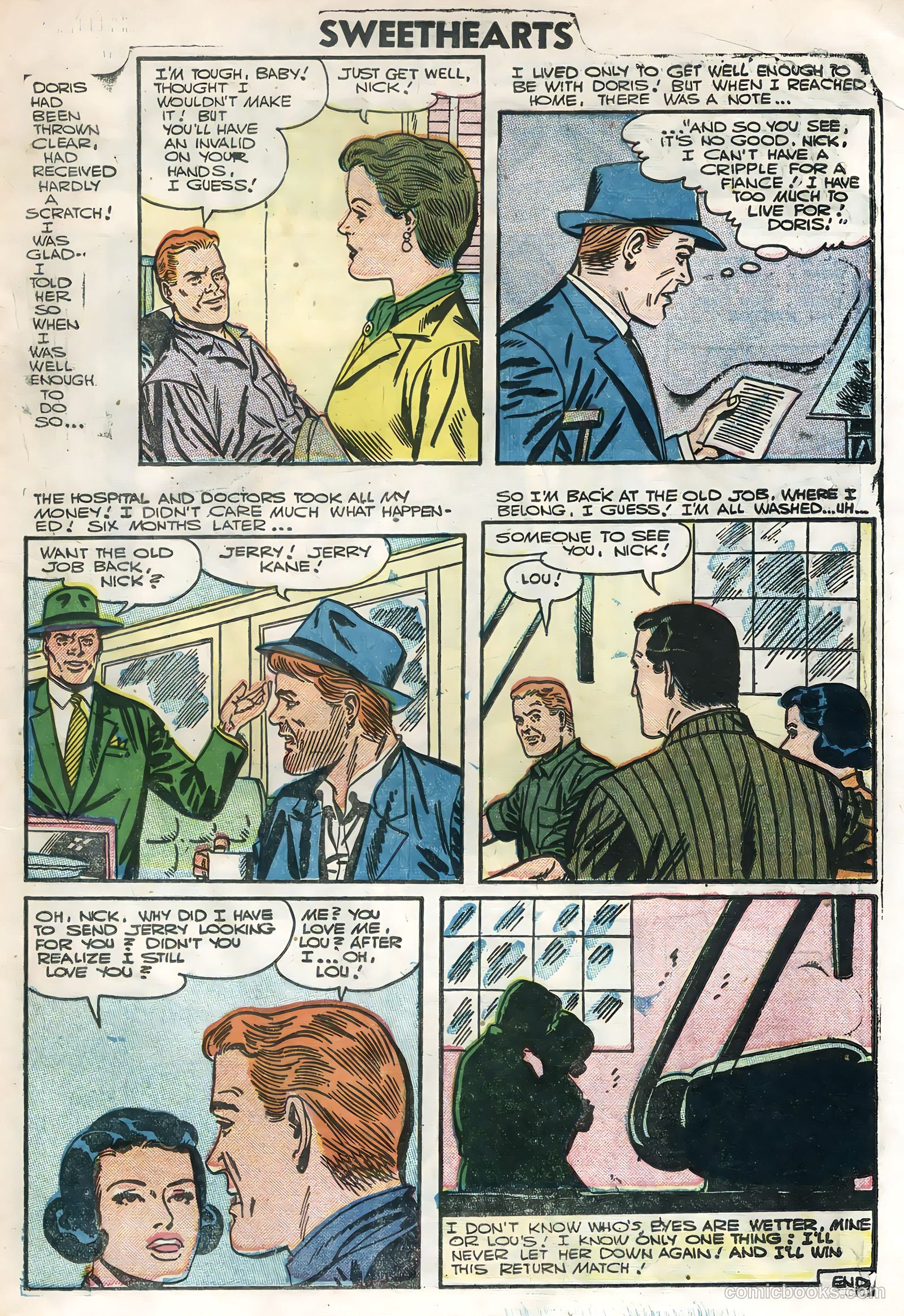 Sweethearts #35 (1956) — page 19 of 36
