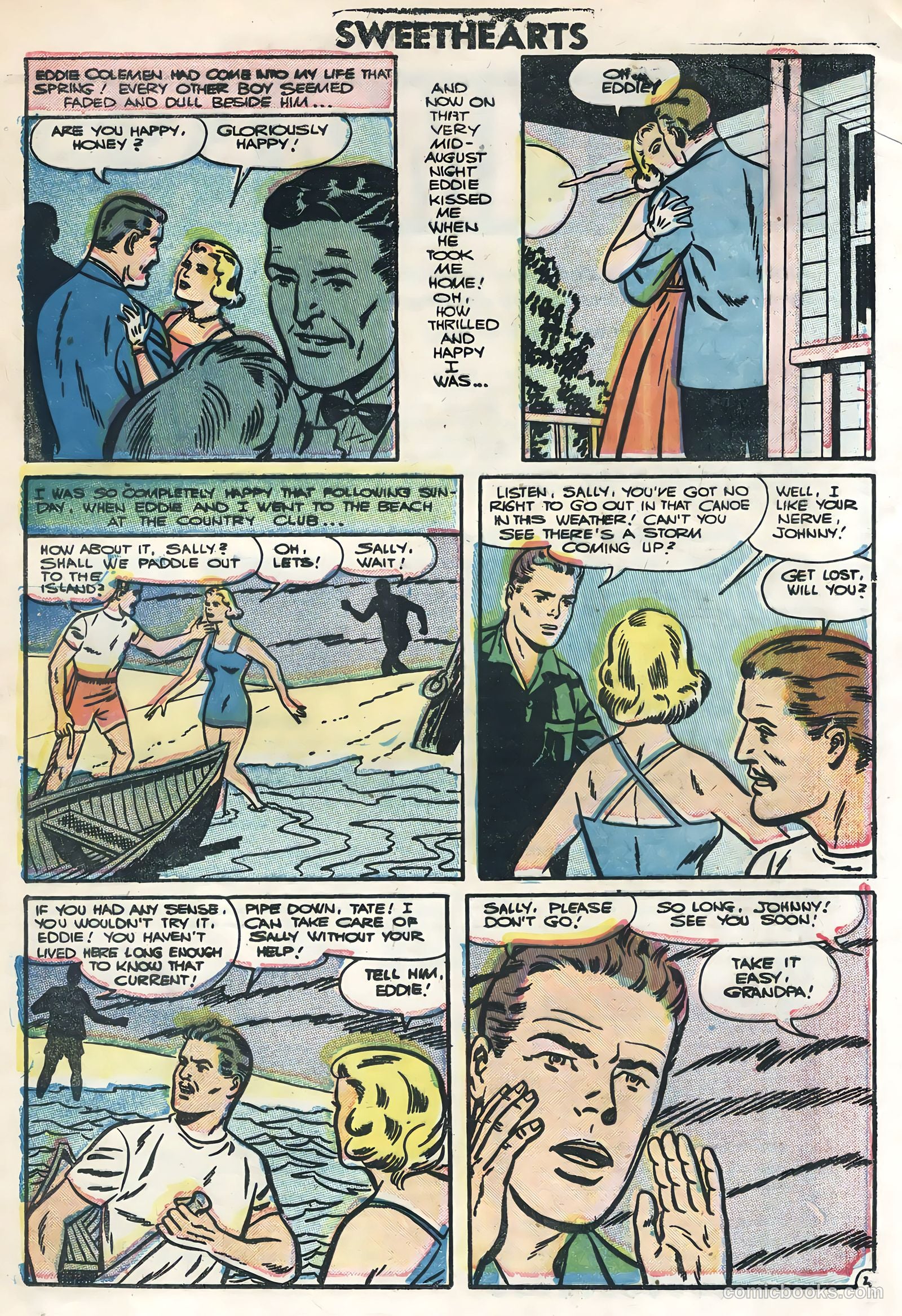 Sweethearts #35 (1956) — page 21 of 36