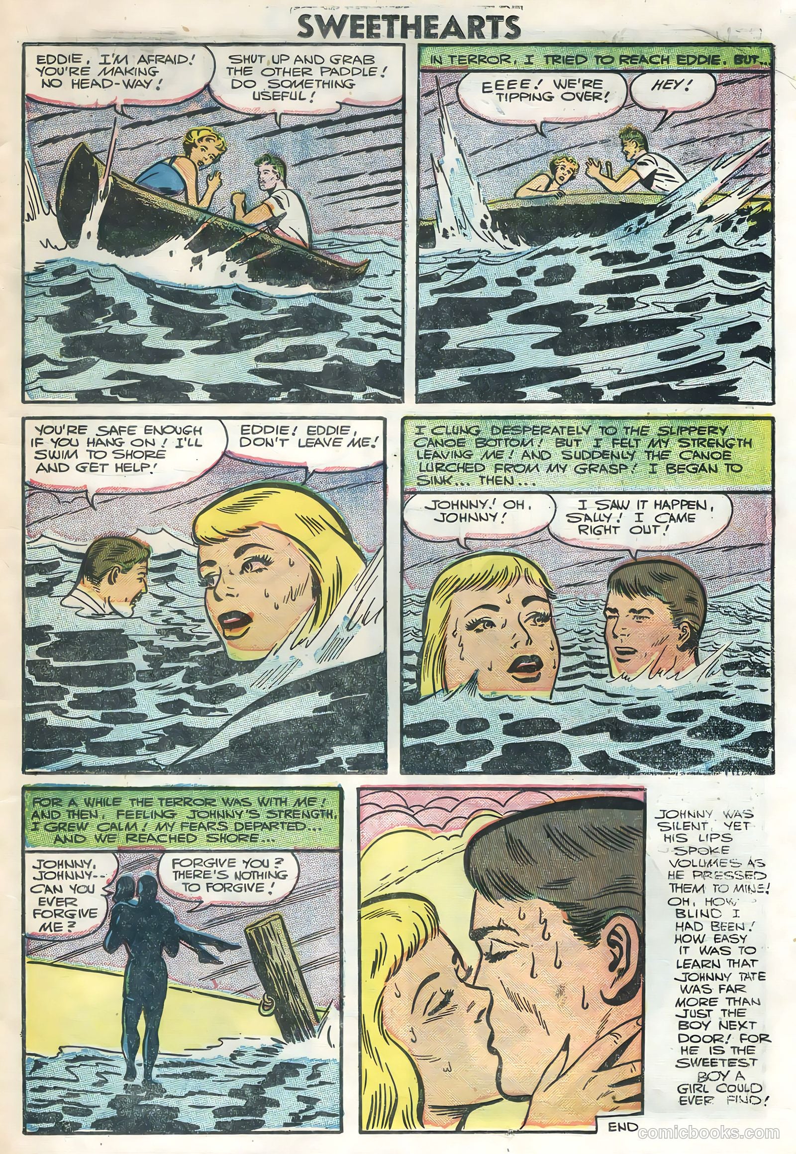 Sweethearts #35 (1956) — page 23 of 36