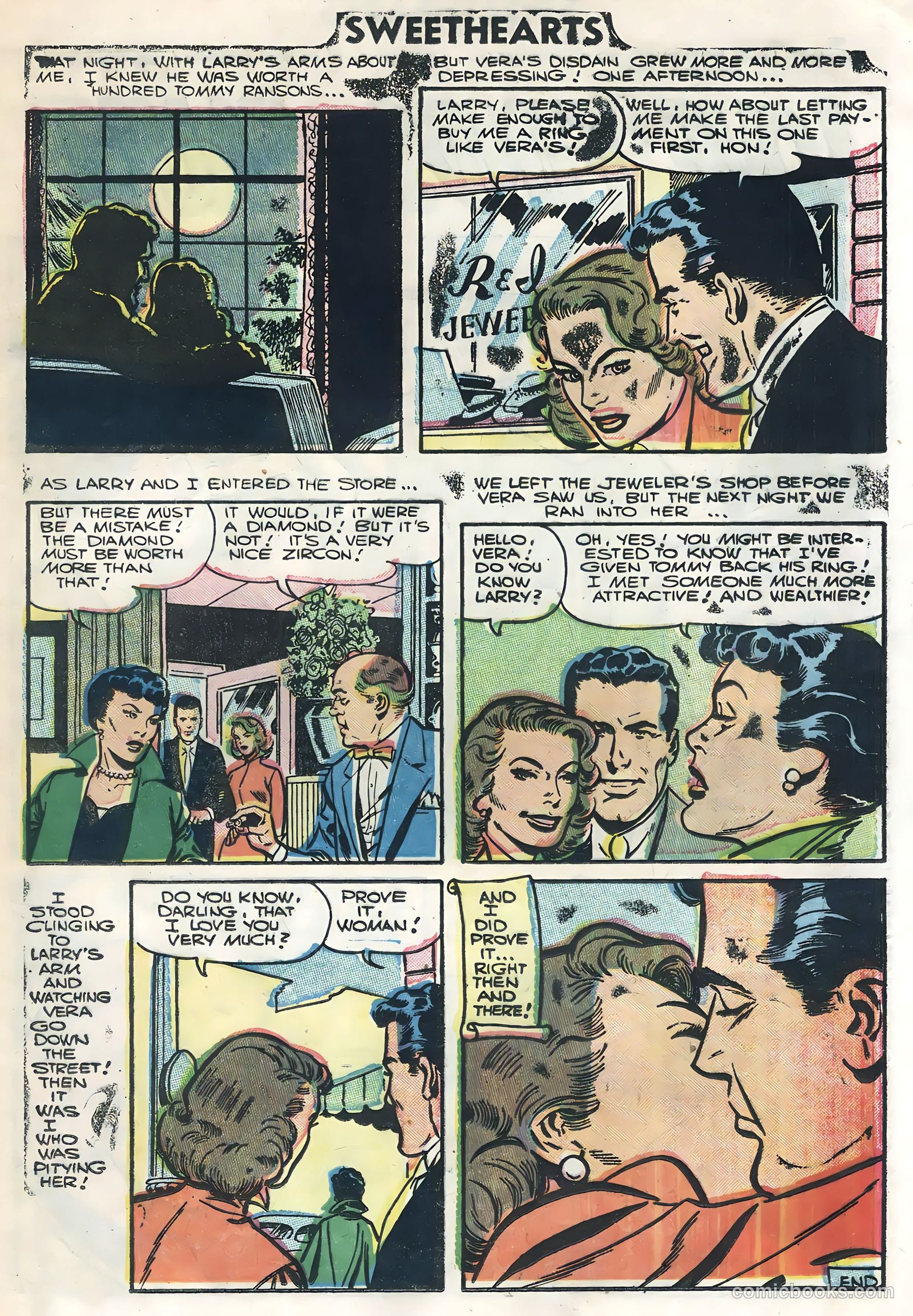 Sweethearts #35 (1956) — page 25 of 36