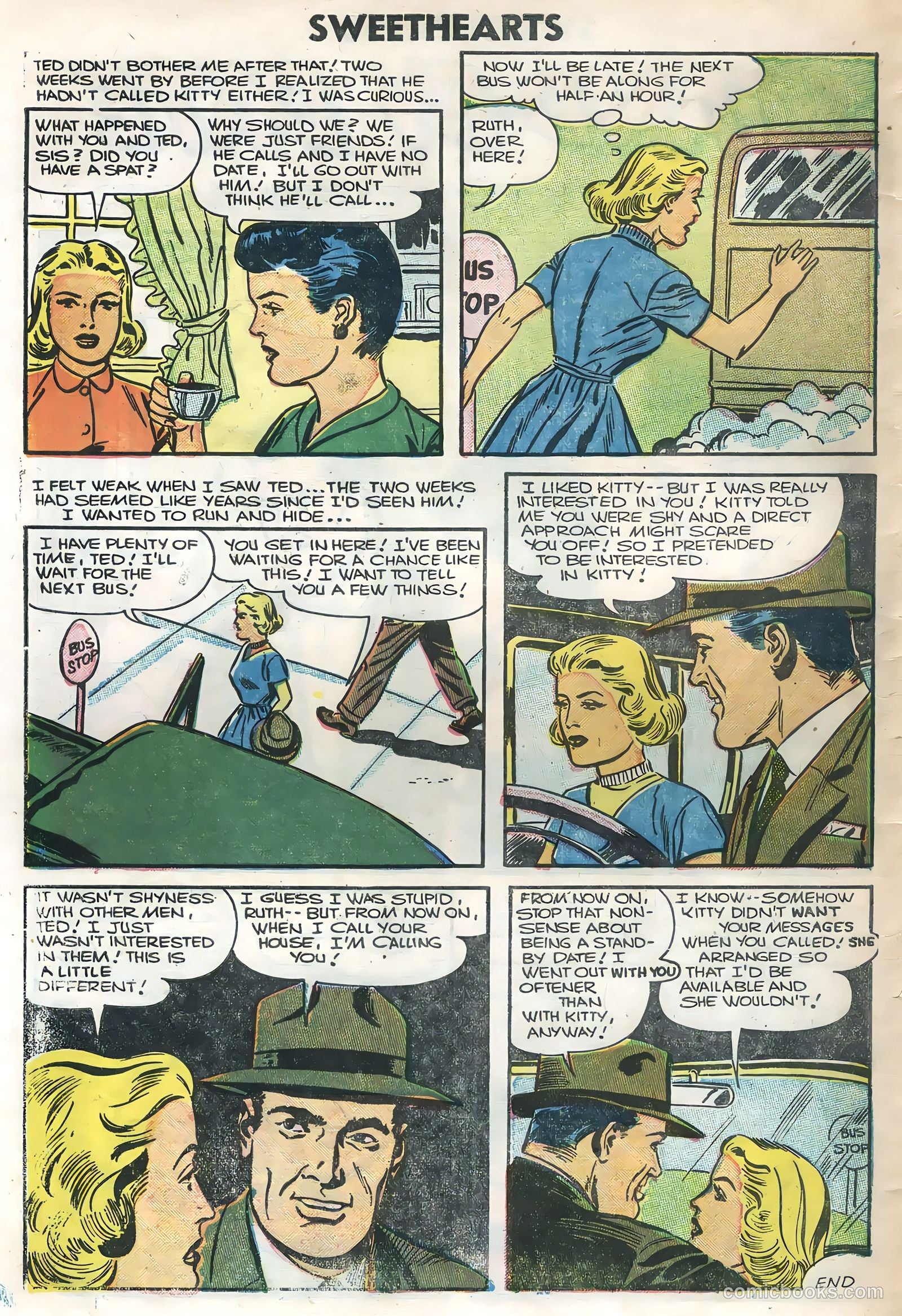 Sweethearts #35 (1956) — page 30 of 36