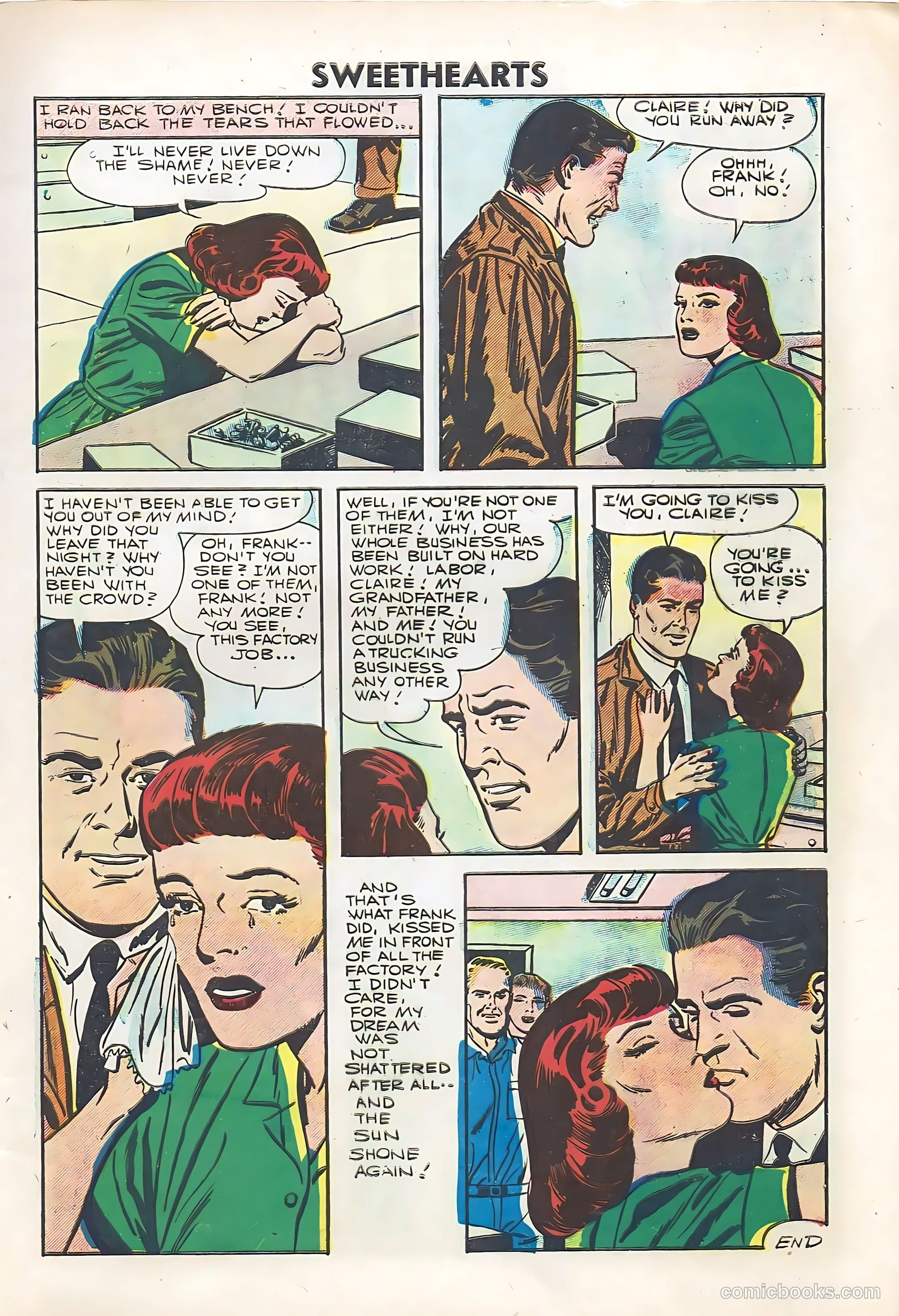 Sweethearts #36 (1956) — page 9 of 36
