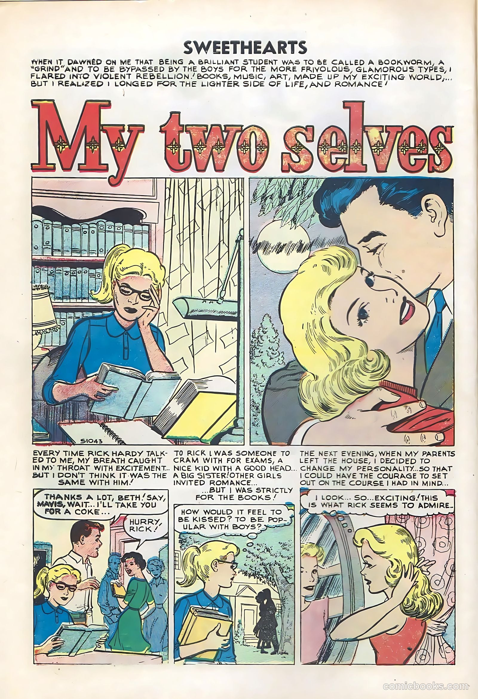 Sweethearts #36 (1956) — page 10 of 36