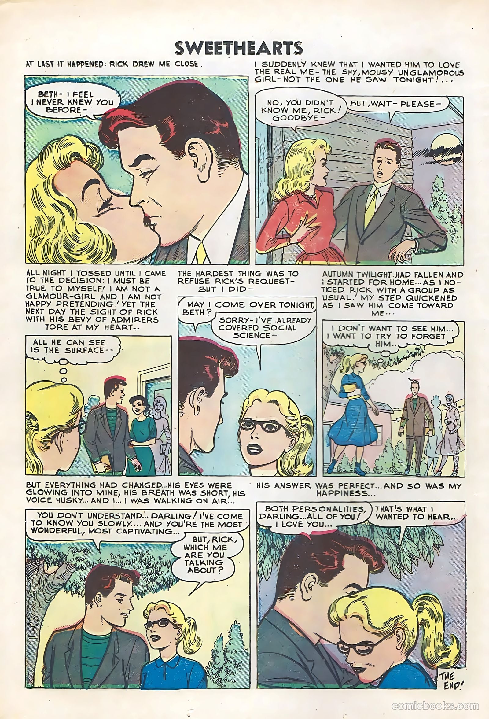 Sweethearts #36 (1956) — page 14 of 36