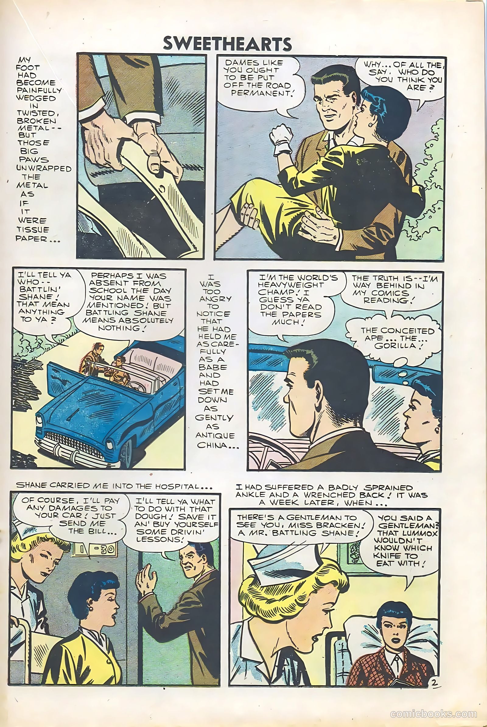Sweethearts #36 (1956) — page 19 of 36