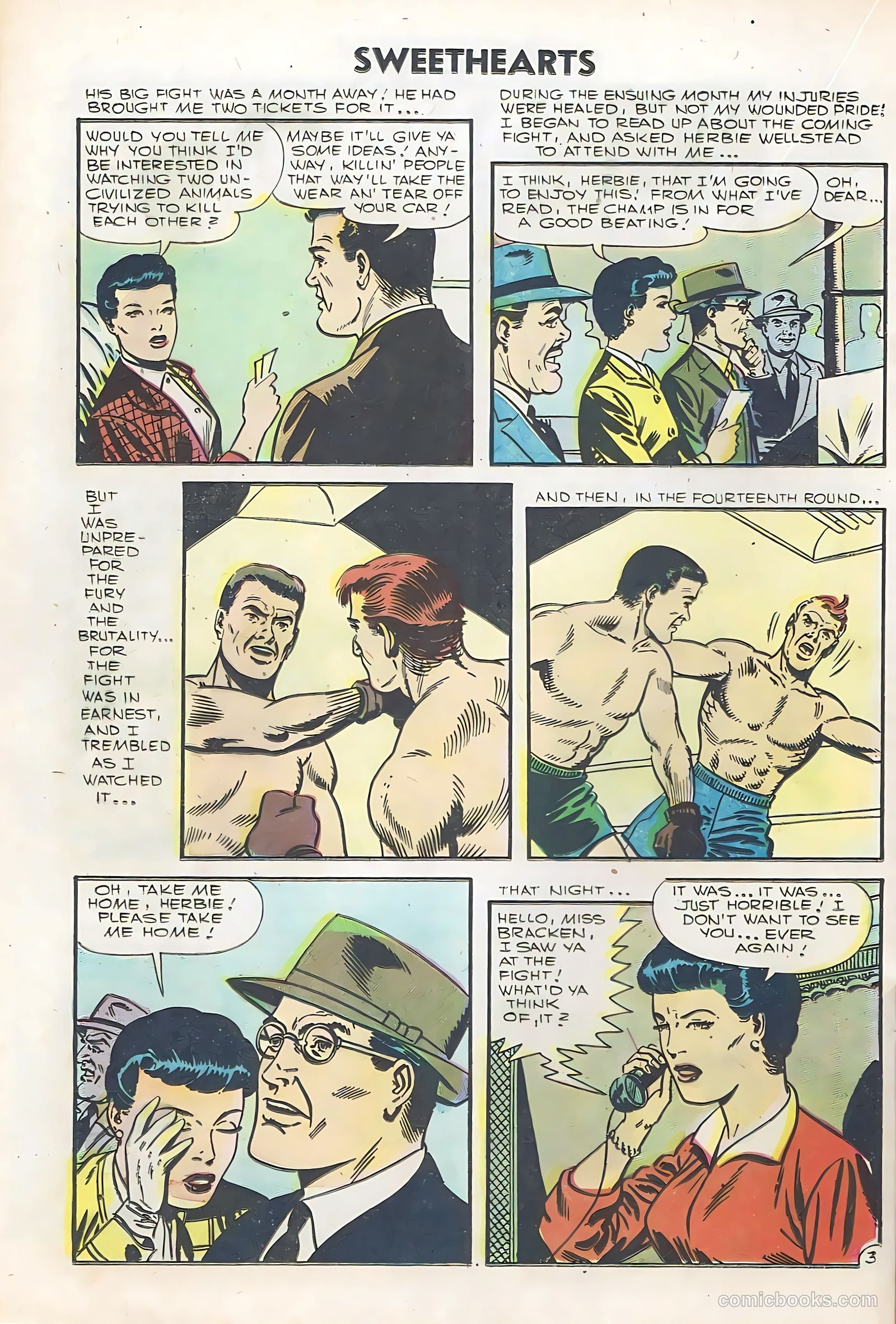 Sweethearts #36 (1956) — page 20 of 36