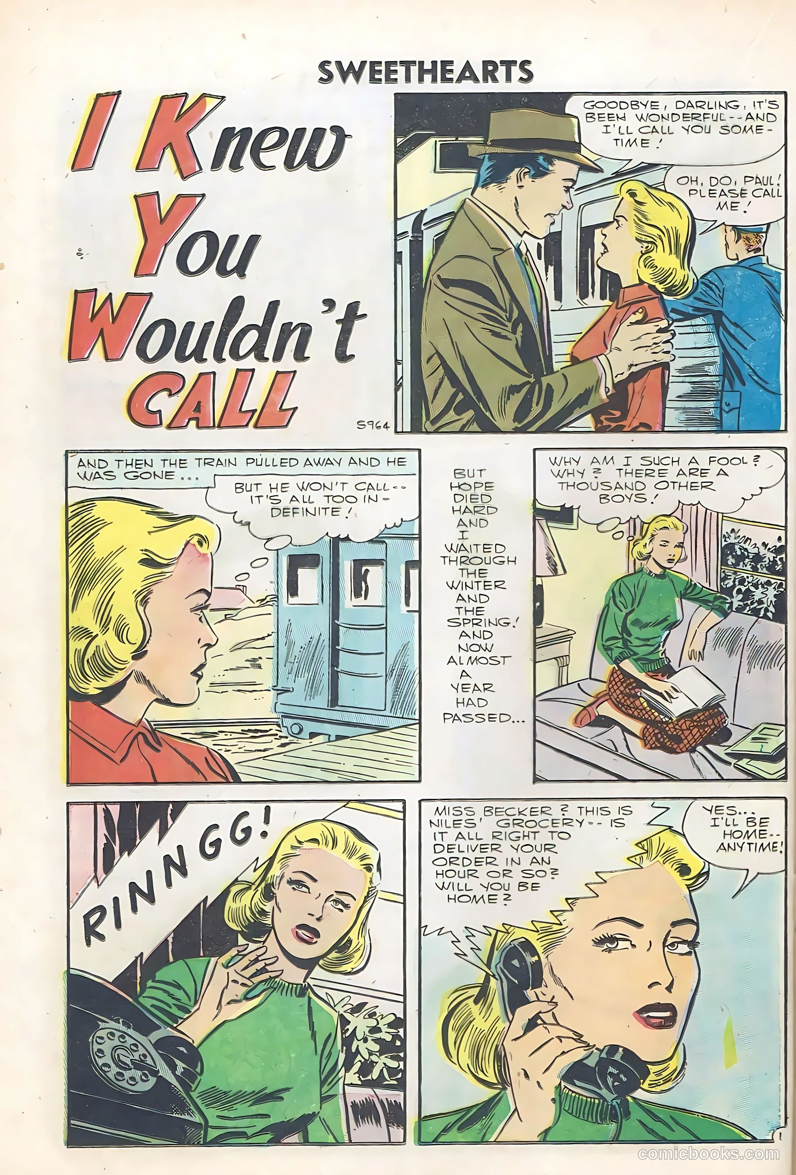 Sweethearts #36 (1956) — page 24 of 36