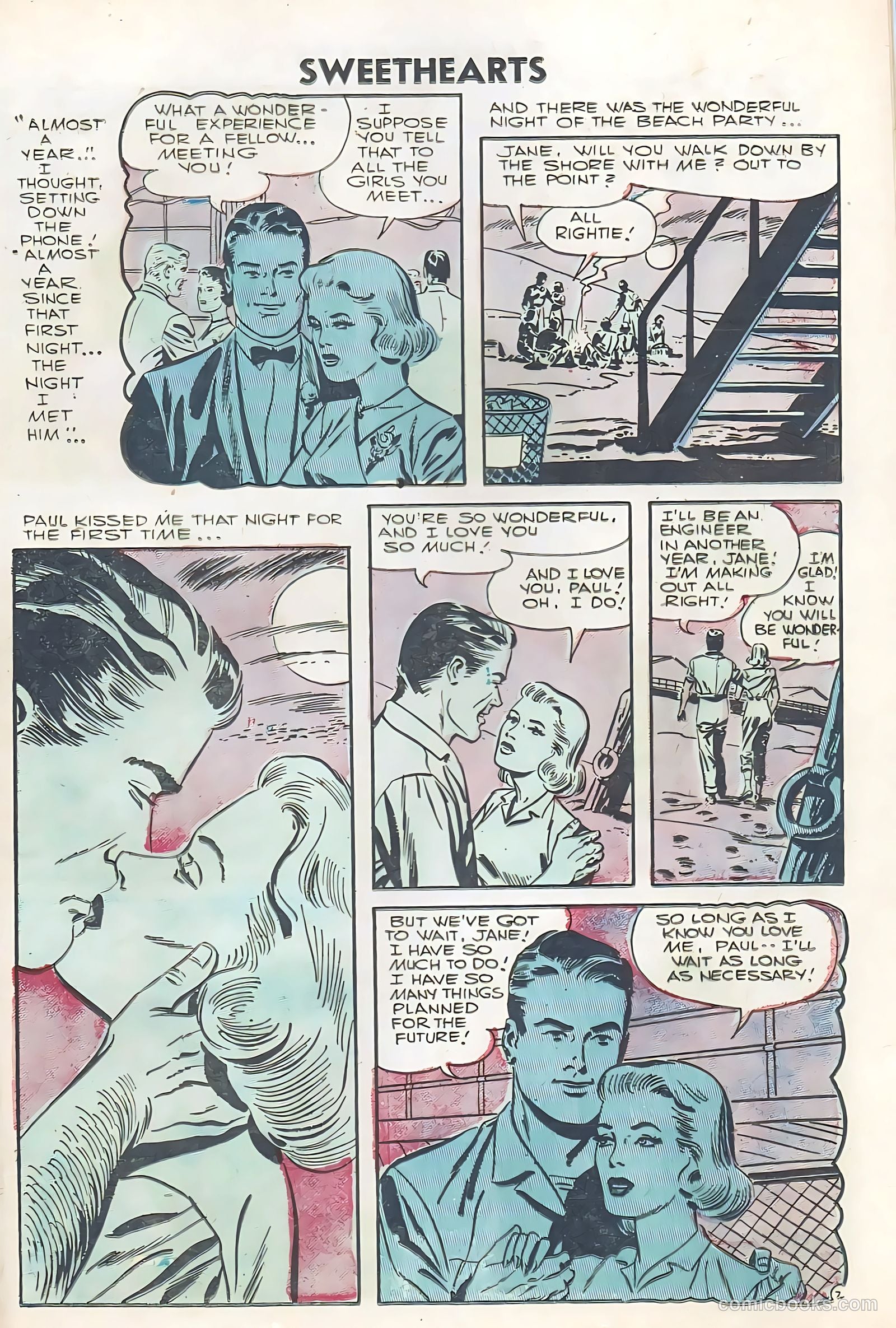 Sweethearts #36 (1956) — page 25 of 36