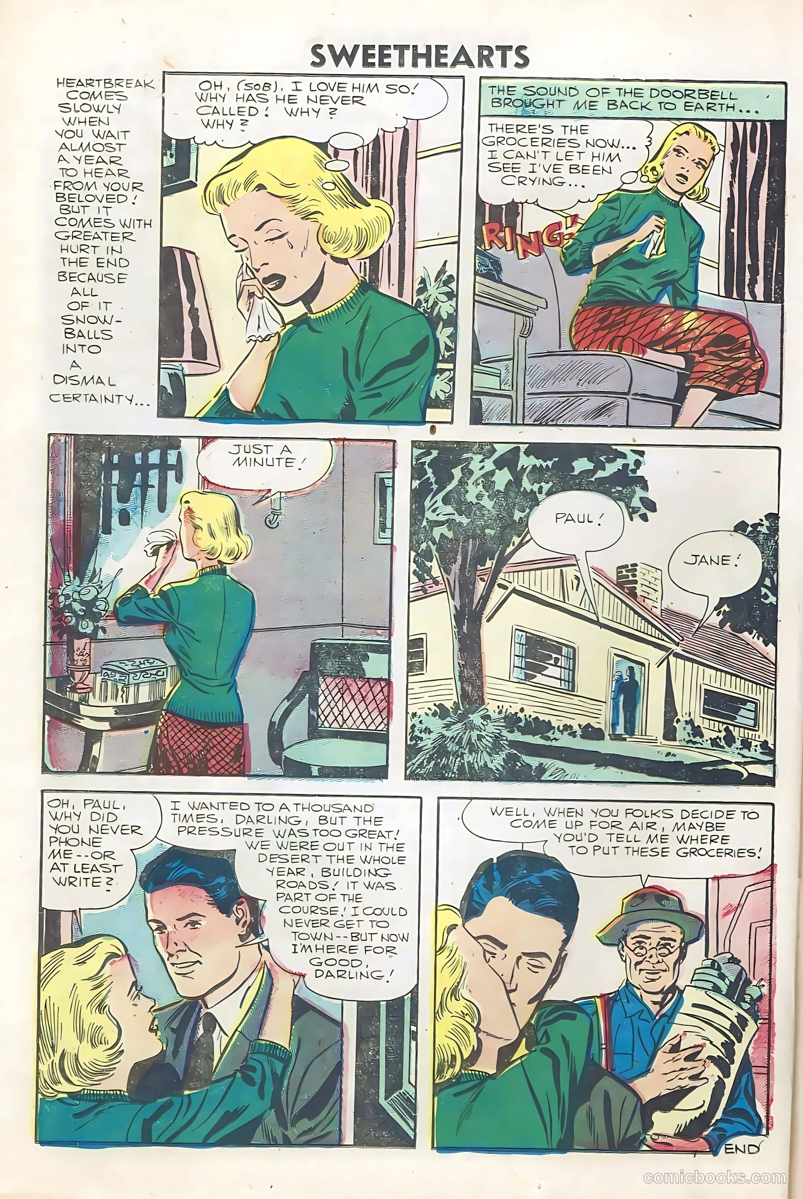 Sweethearts #36 (1956) — page 26 of 36
