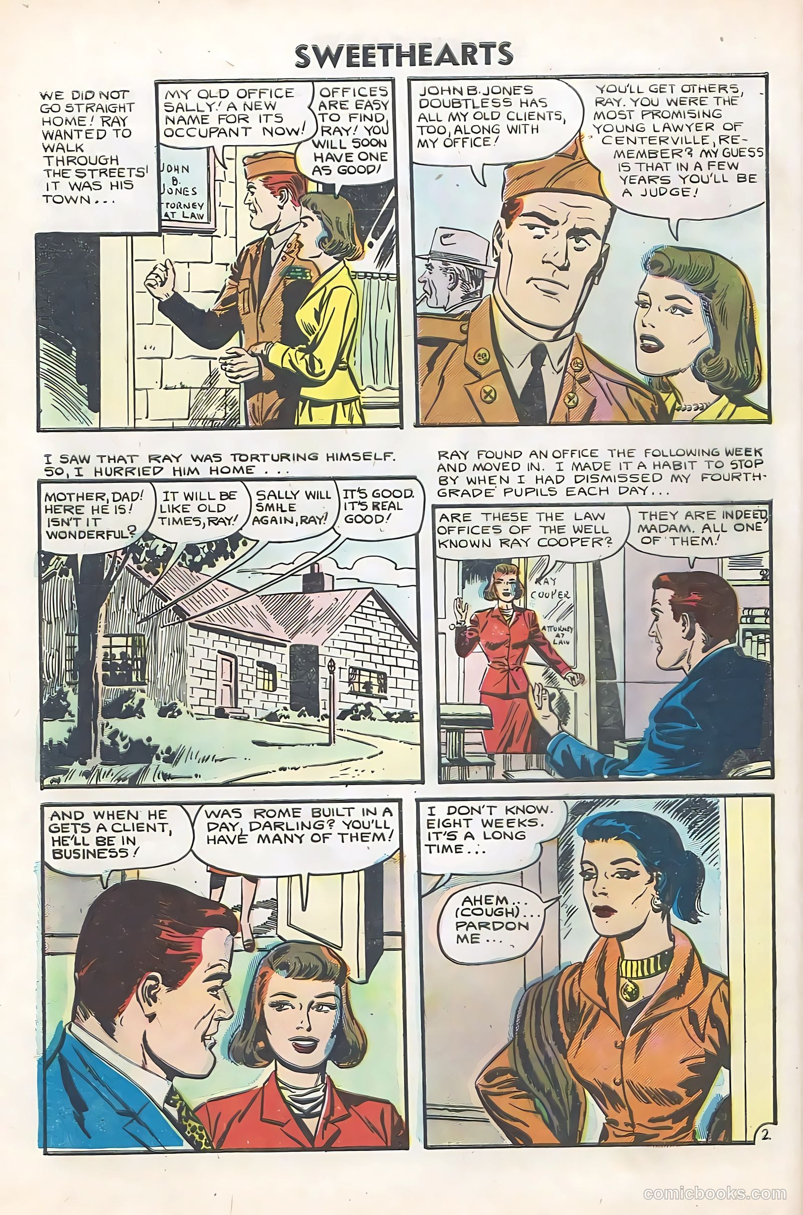 Sweethearts #36 (1956) — page 28 of 36