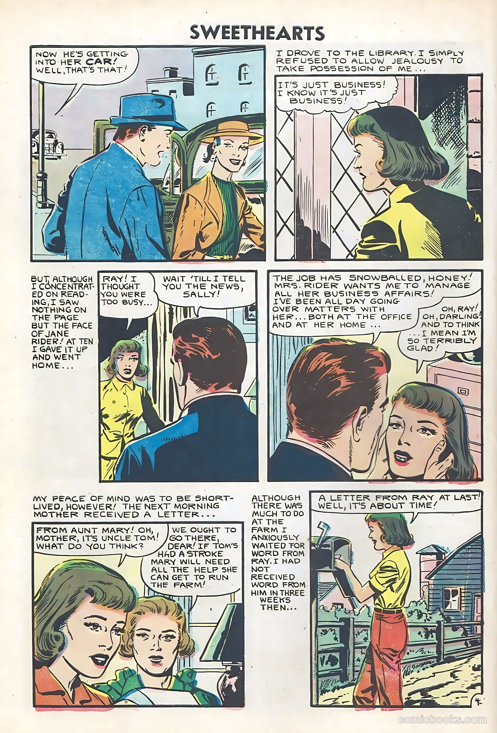 Sweethearts #36 (1956) — page 30 of 36