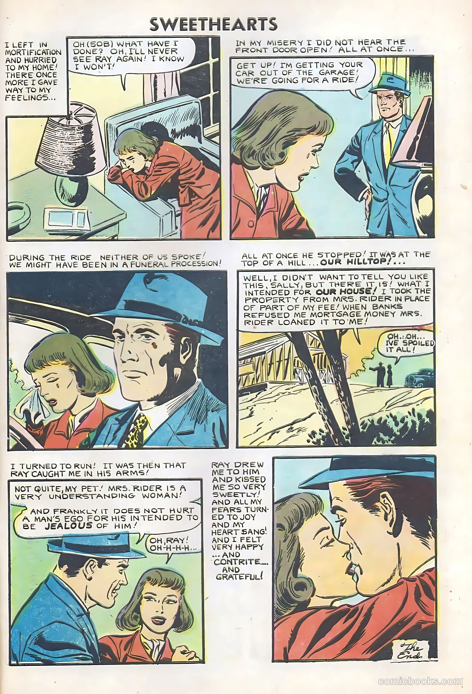 Sweethearts #36 (1956) — page 33 of 36