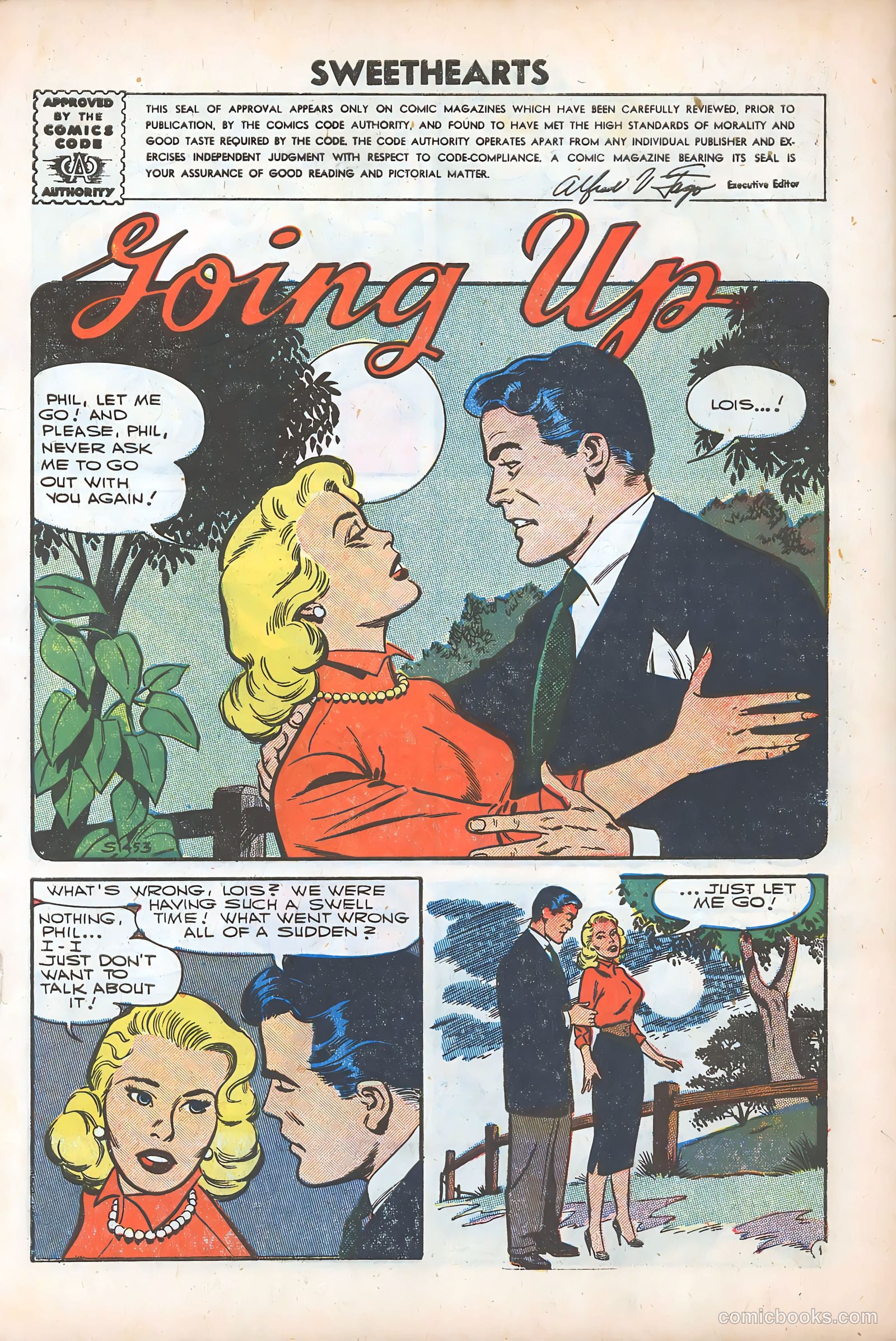 Sweethearts #37 (1957) — page 3 of 36