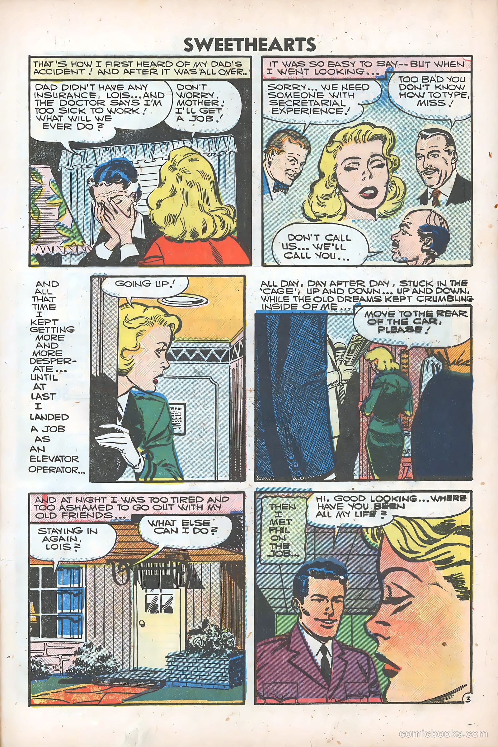 Sweethearts #37 (1957) — page 5 of 36