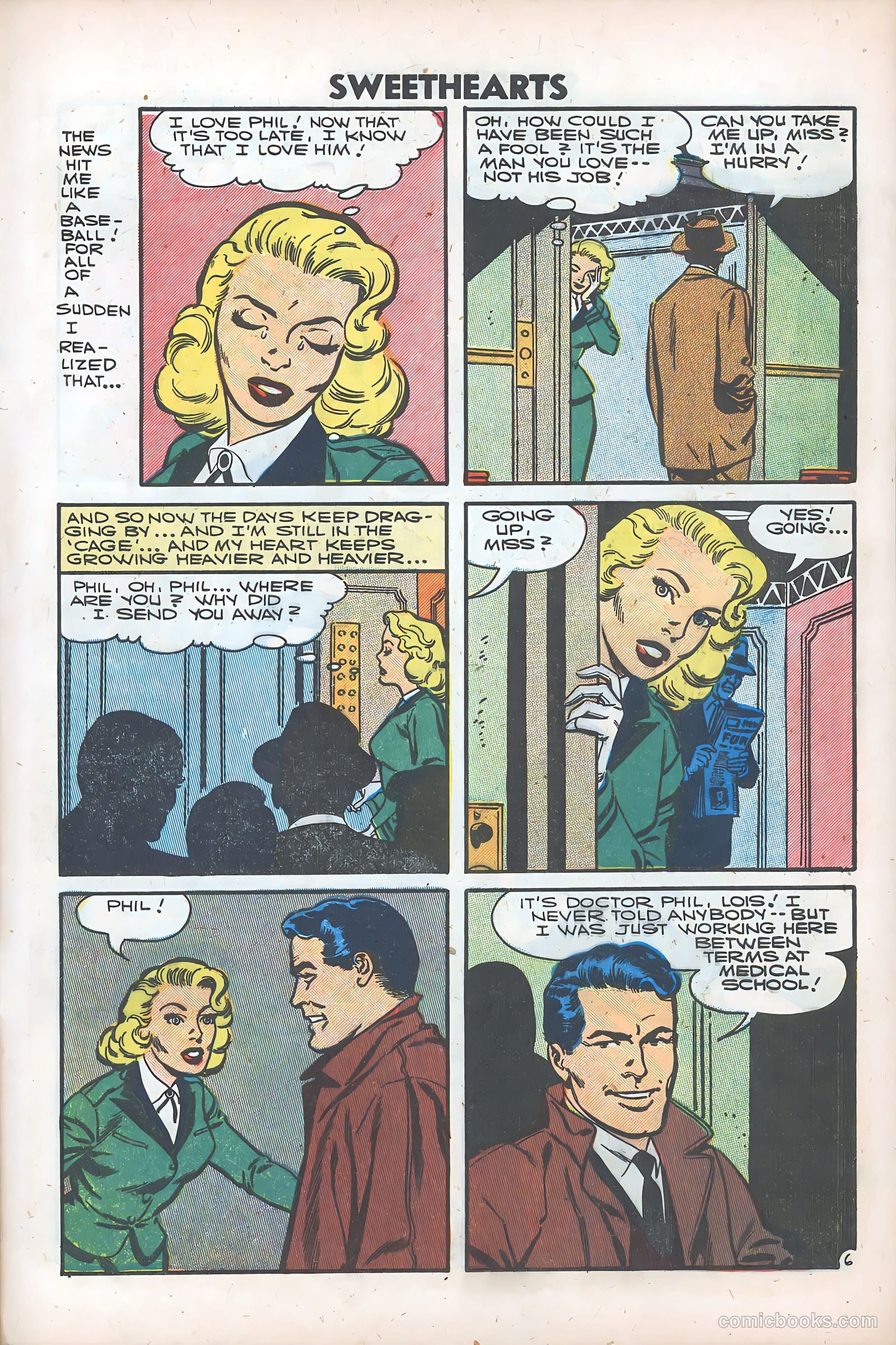Sweethearts #37 (1957) — page 9 of 36