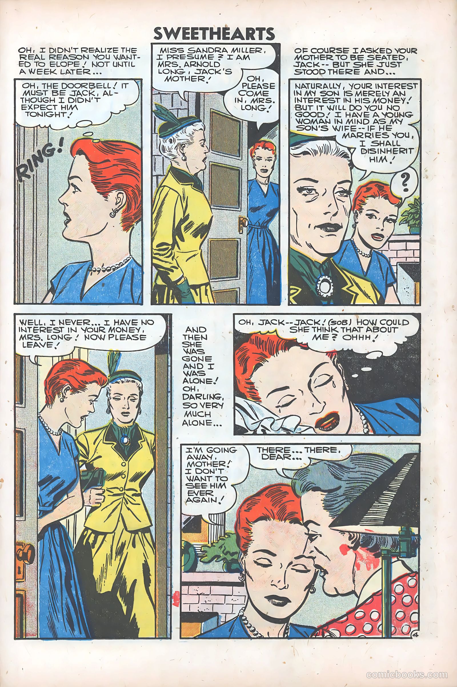 Sweethearts #37 (1957) — page 21 of 36