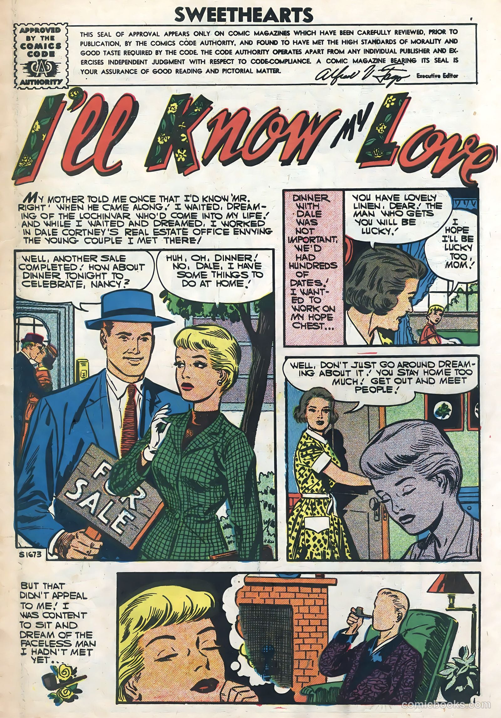 Sweethearts #38 (1957) — page 3 of 36