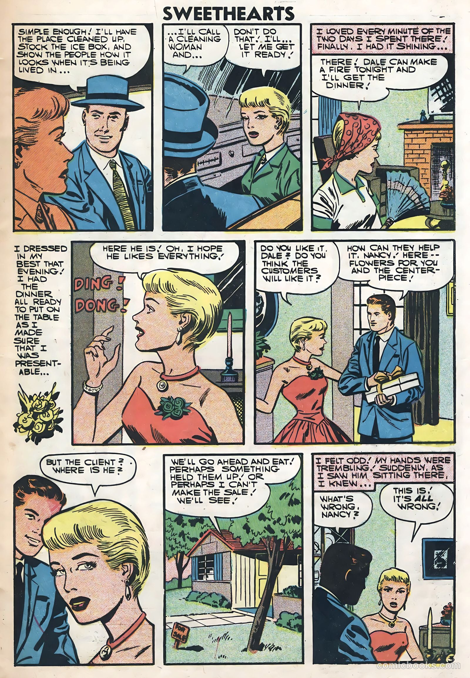 Sweethearts #38 (1957) — page 5 of 36