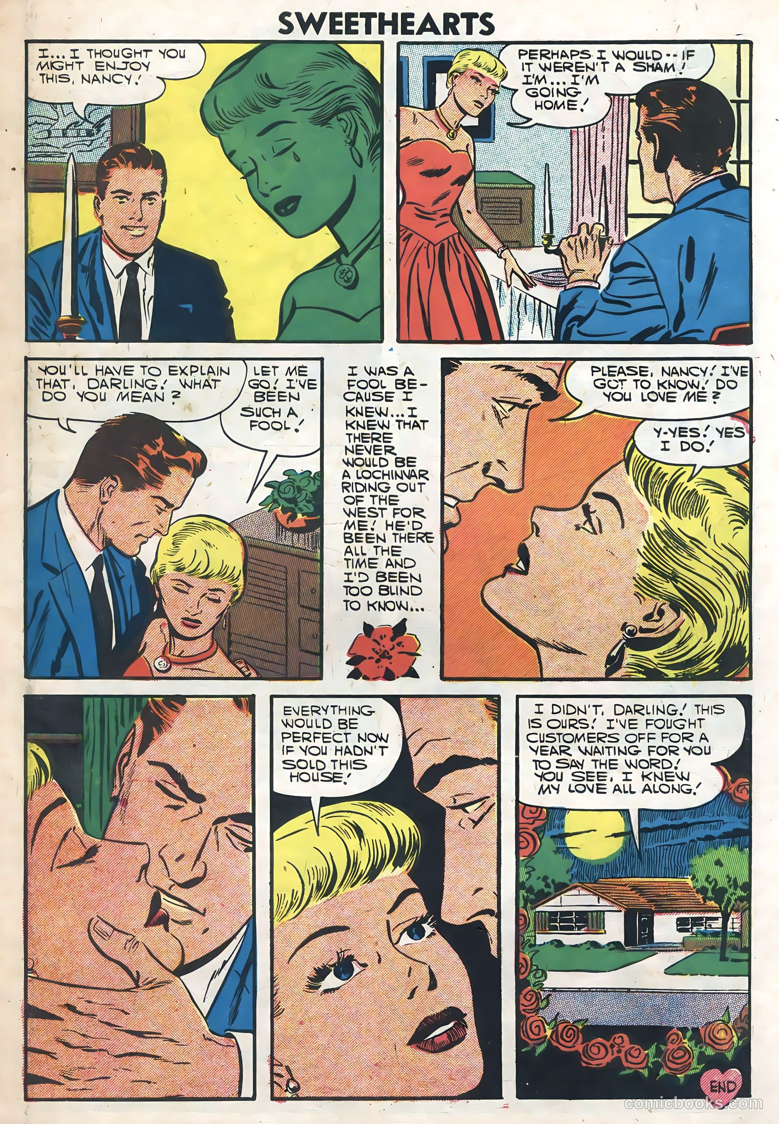 Sweethearts #38 (1957) — page 7 of 36