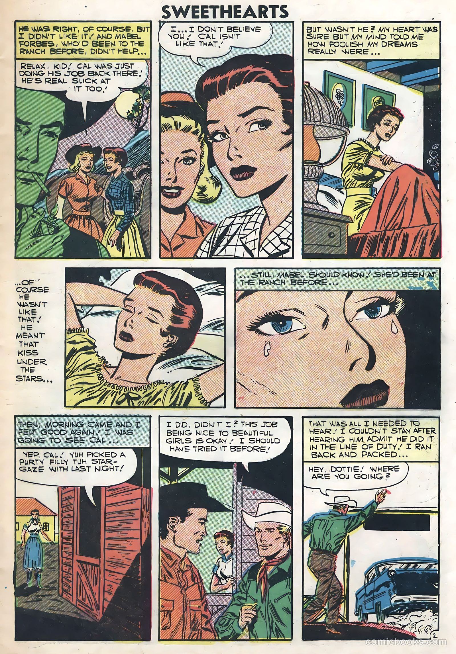 Sweethearts #38 (1957) — page 9 of 36