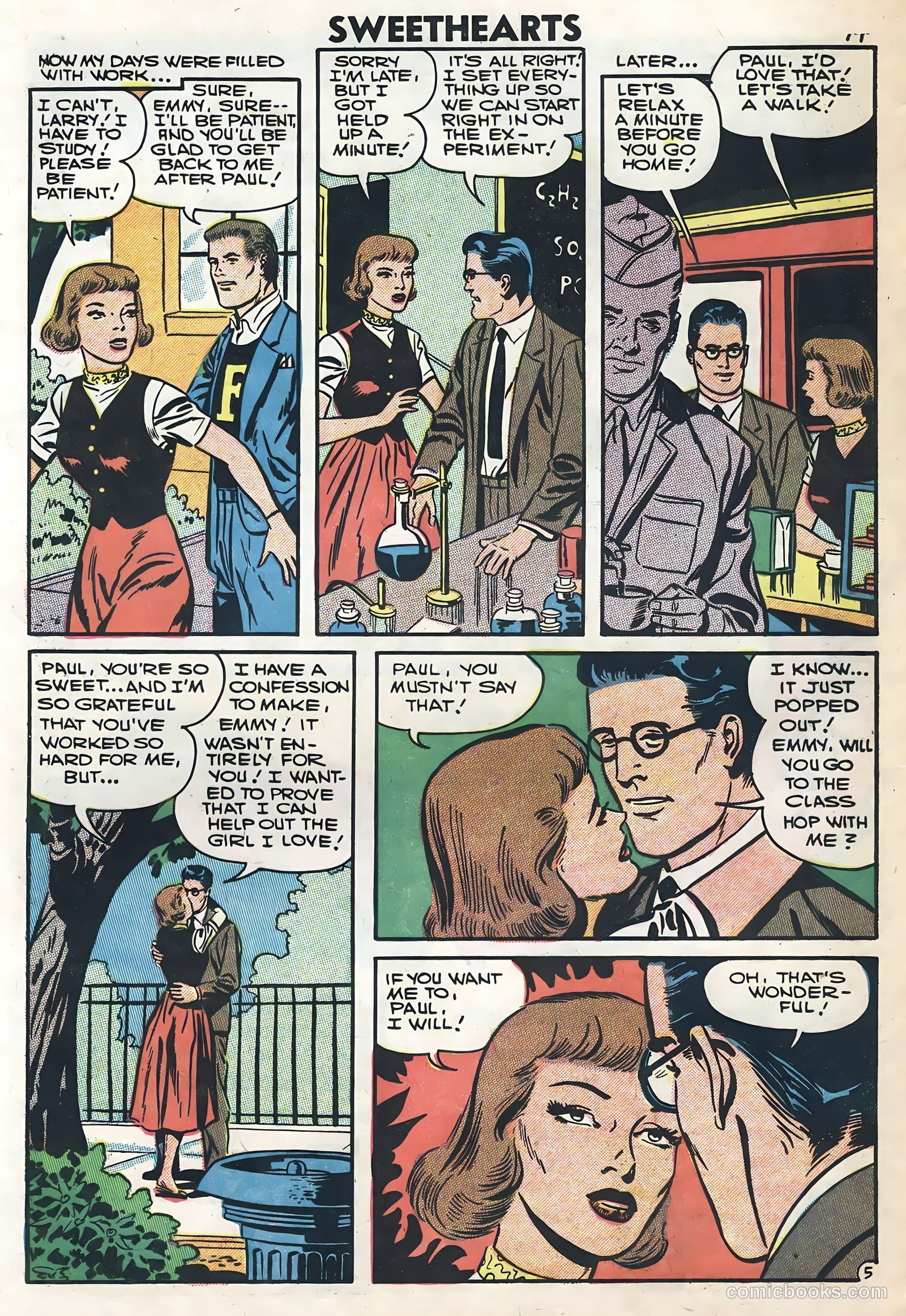 Sweethearts #38 (1957) — page 16 of 36