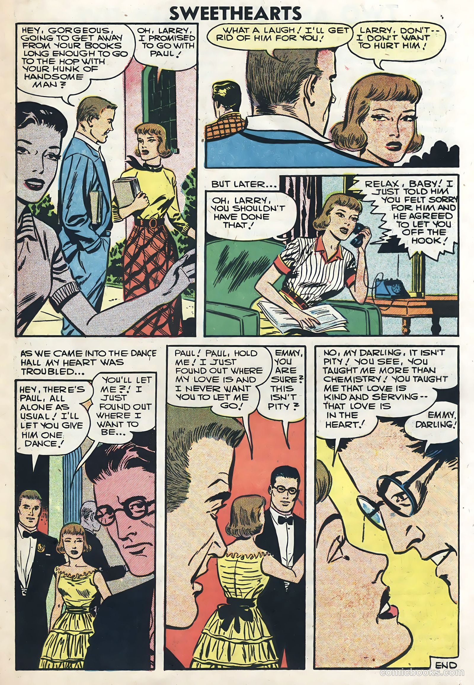 Sweethearts #38 (1957) — page 17 of 36