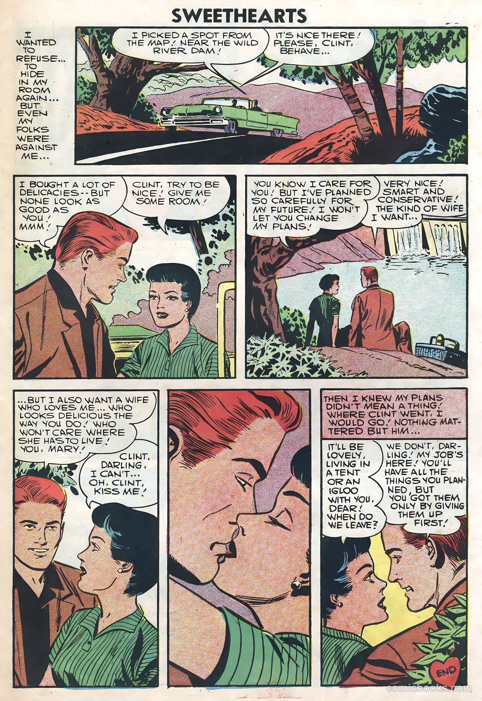 Sweethearts #38 (1957) — page 27 of 36