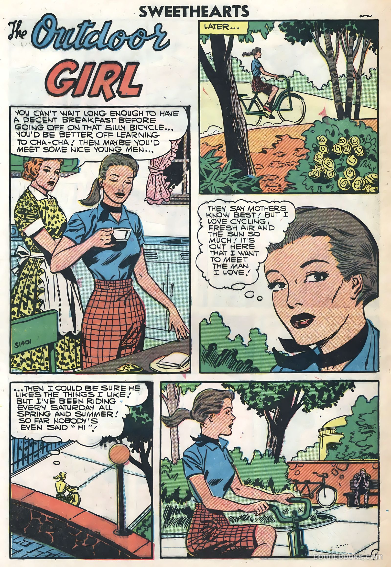 Sweethearts #38 (1957) — page 28 of 36