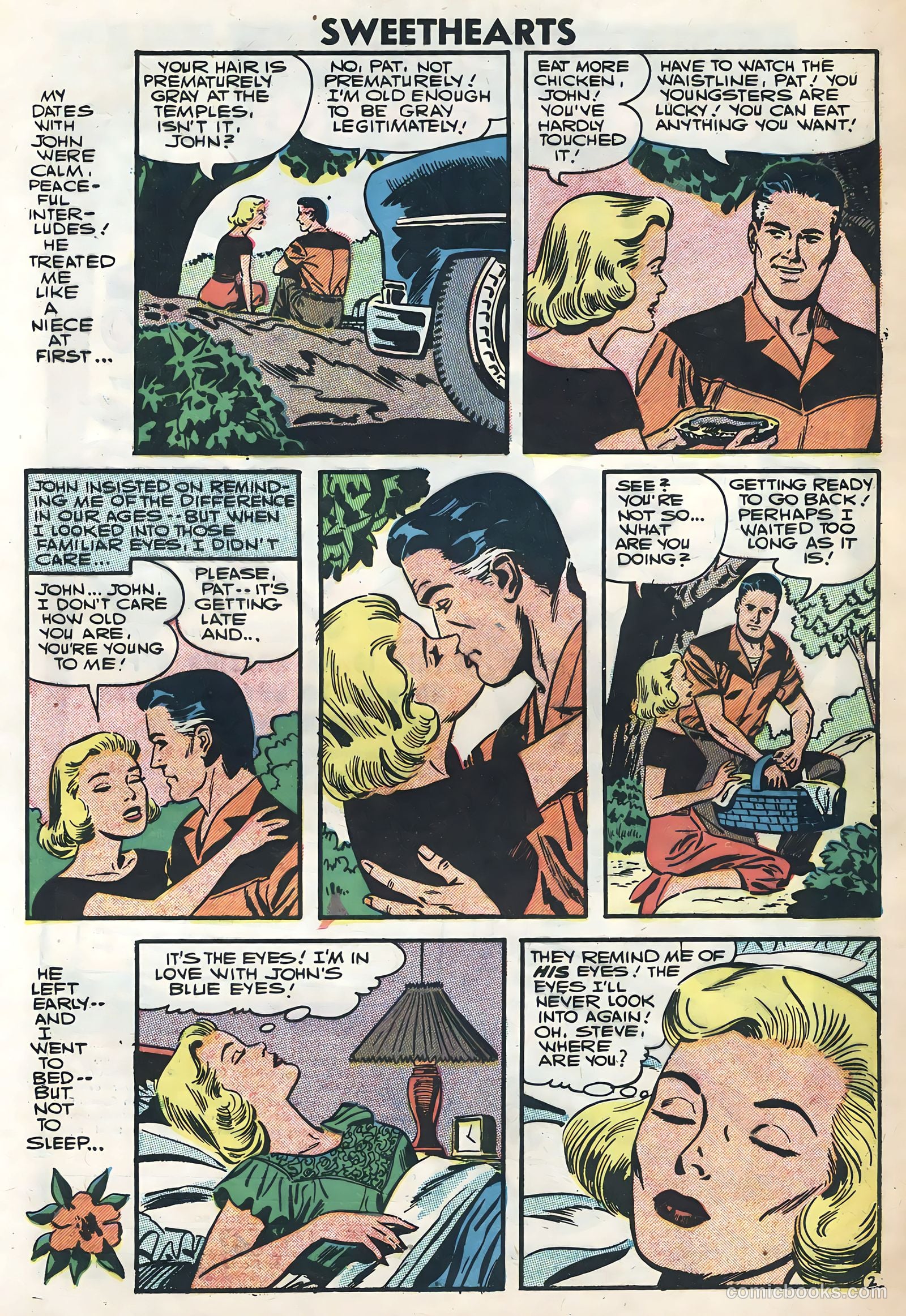 Sweethearts #38 (1957) — page 32 of 36