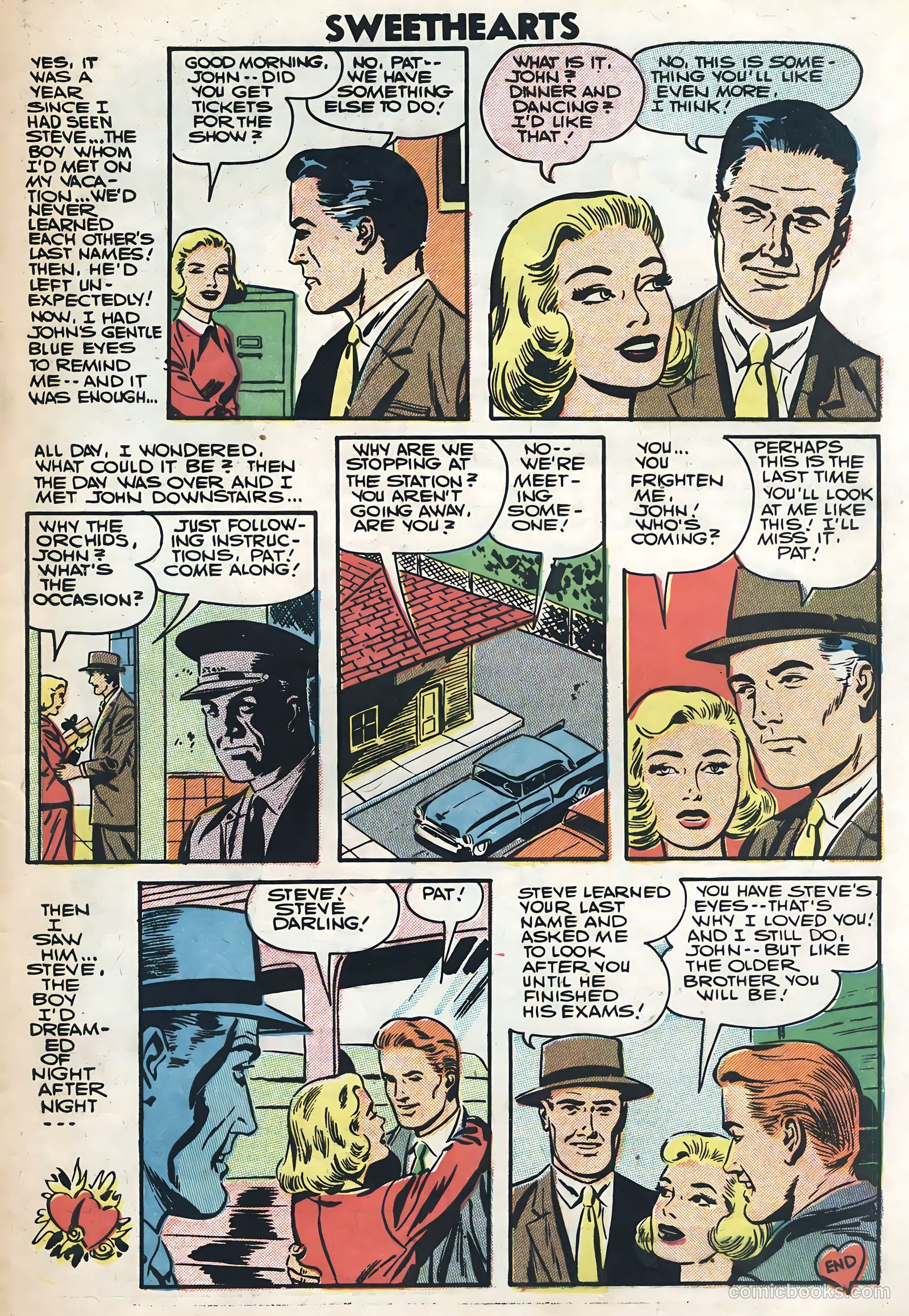 Sweethearts #38 (1957) — page 33 of 36