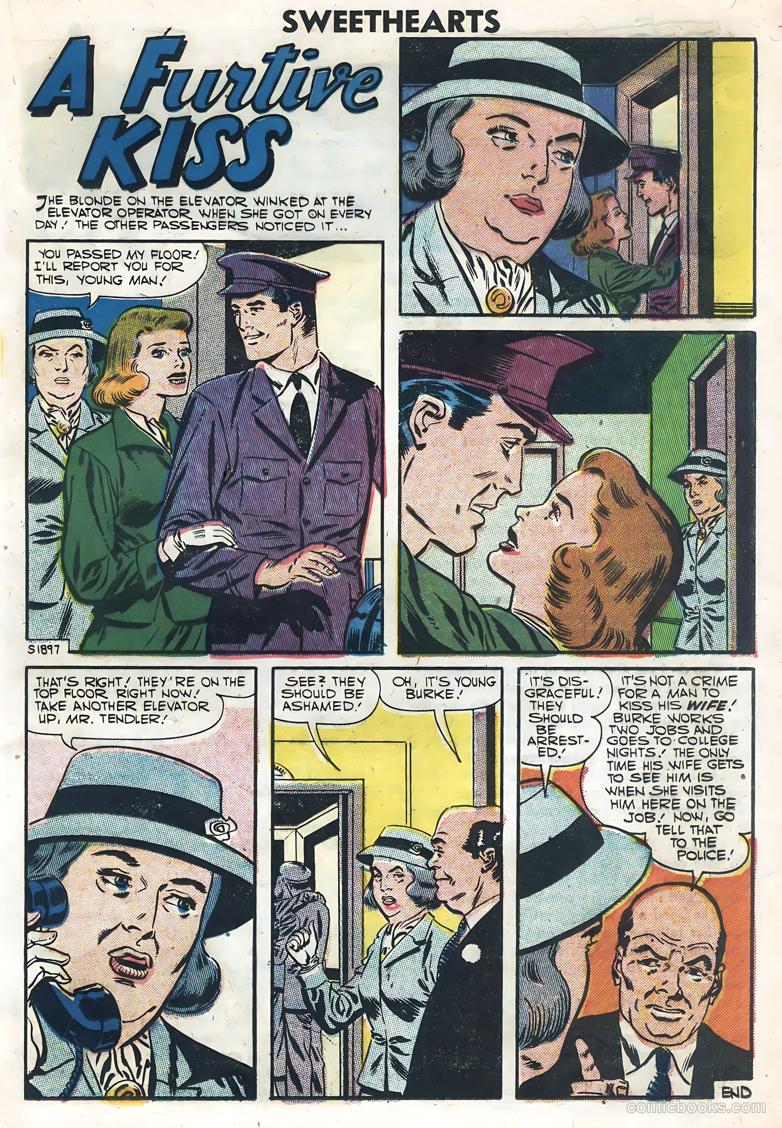 Sweethearts #39 (1957) — page 17 of 36
