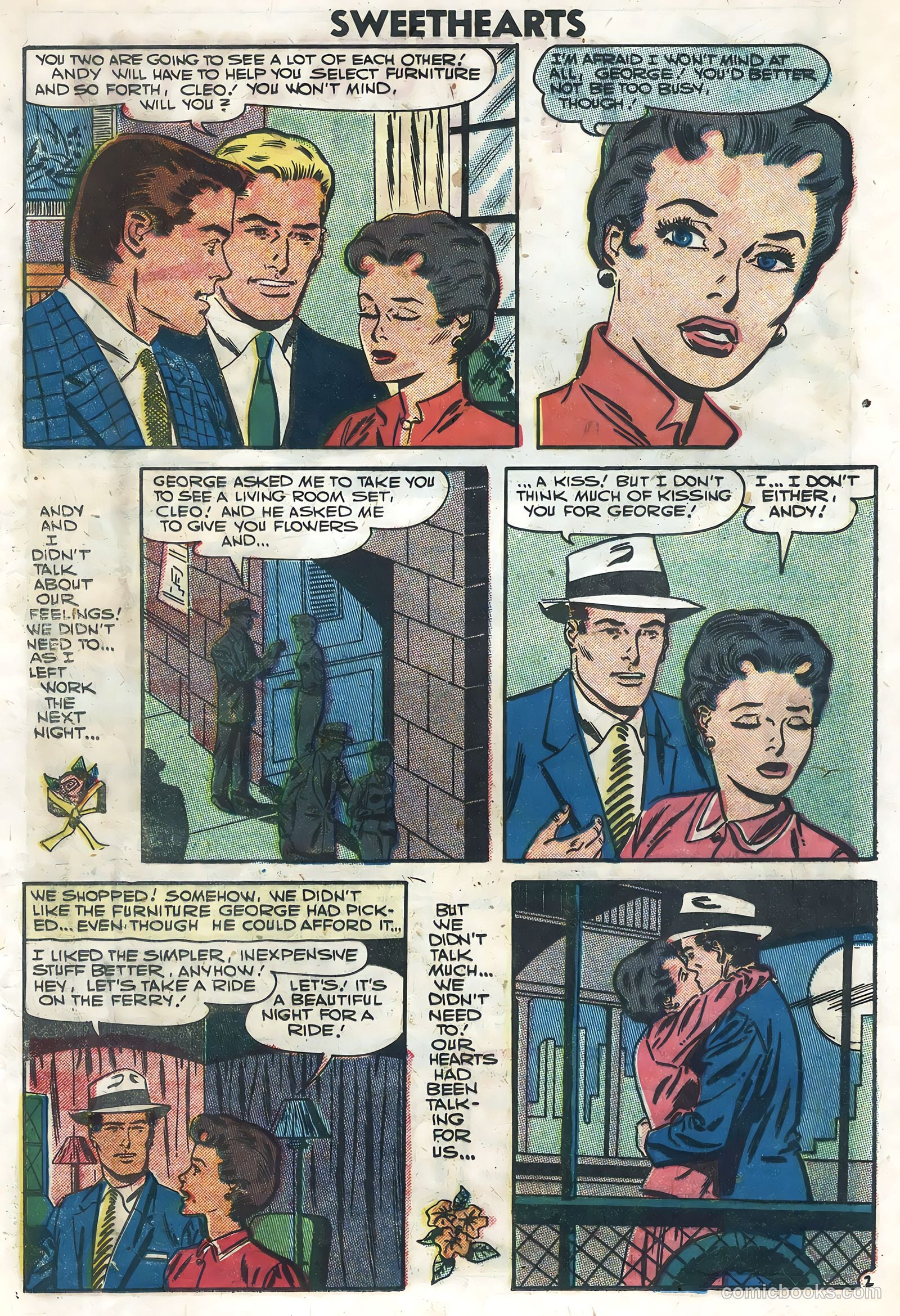 Sweethearts #39 (1957) — page 21 of 36