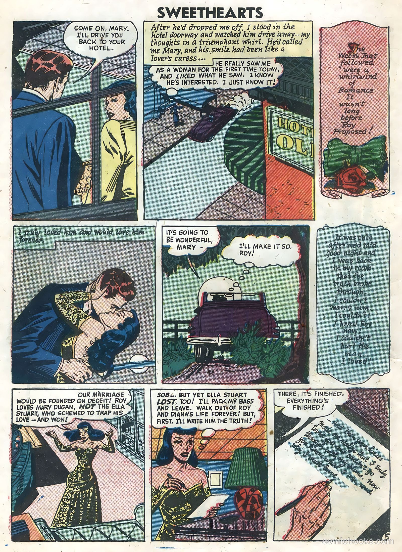 Sweethearts #39 (1957) — page 32 of 36