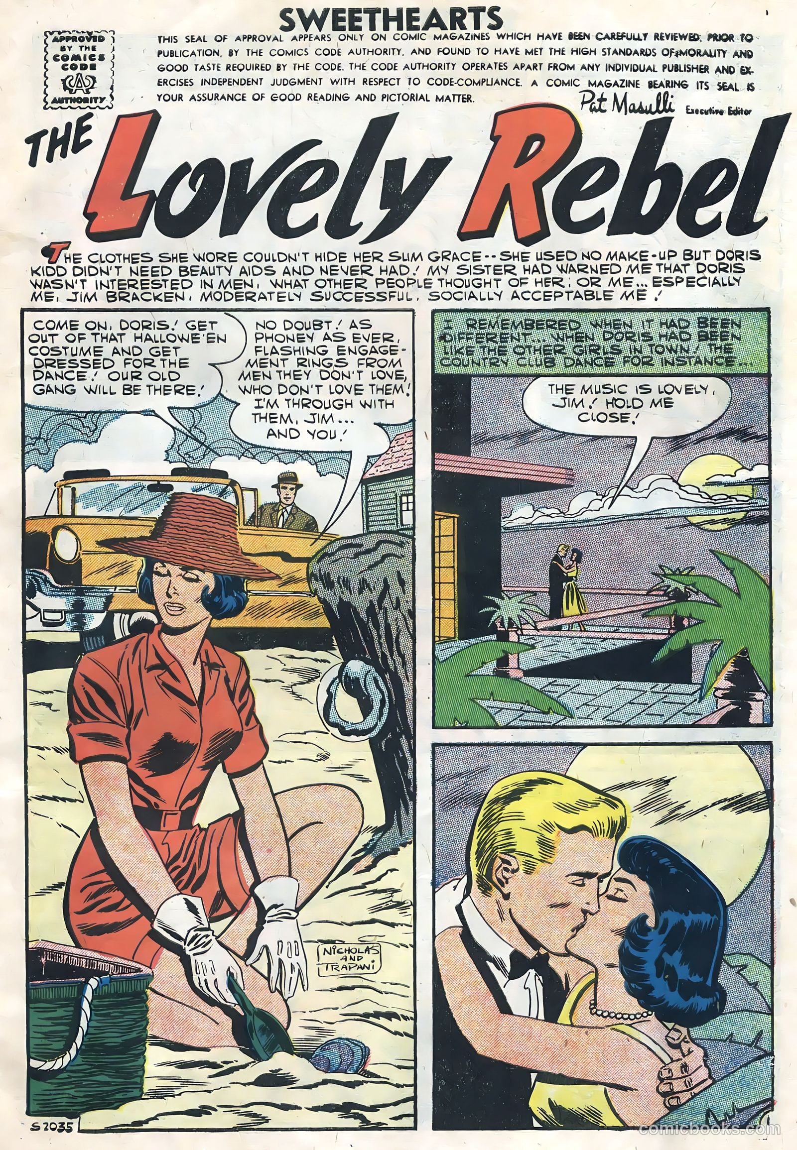 Sweethearts #40 (1957) — page 3 of 36