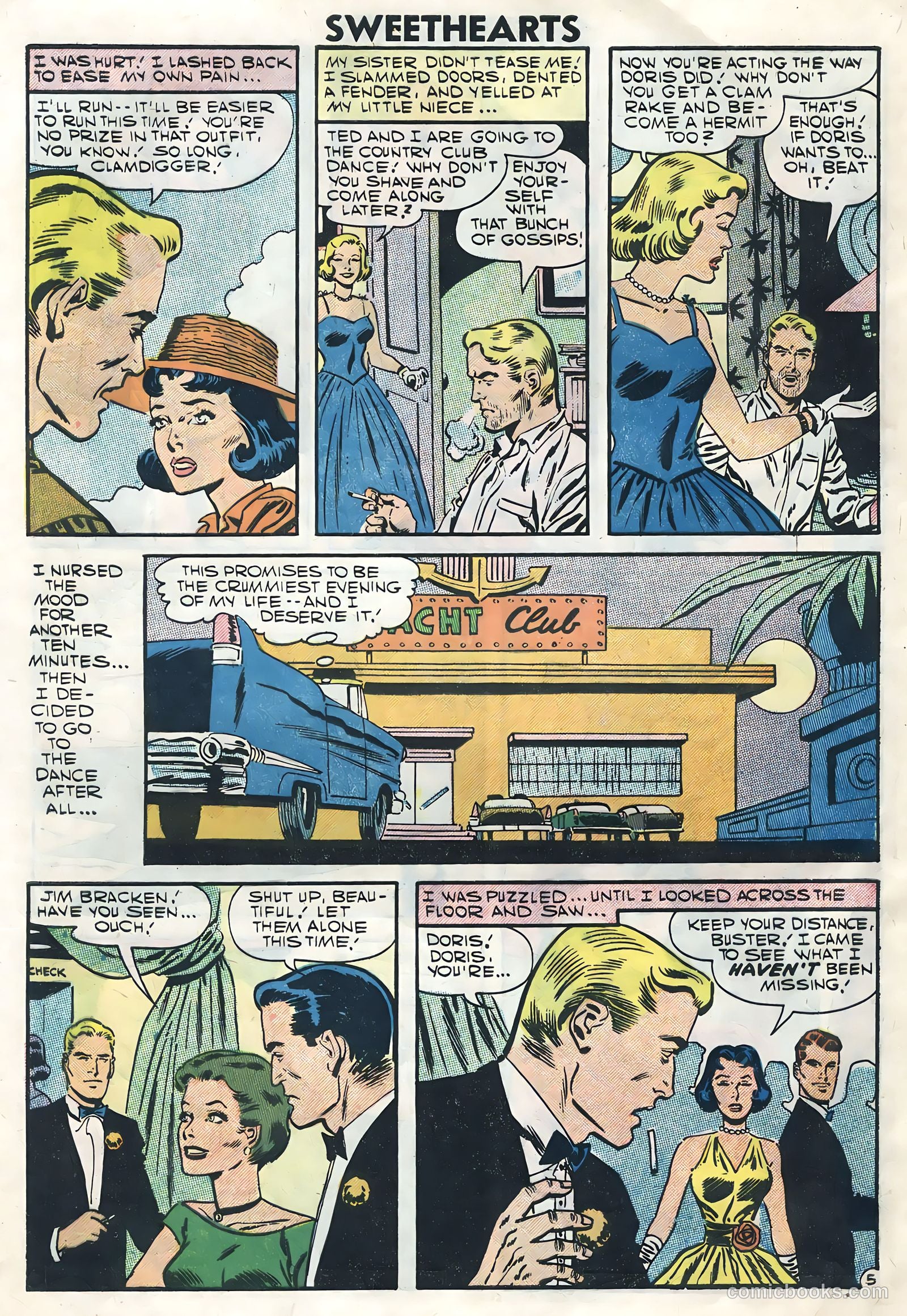 Sweethearts #40 (1957) — page 8 of 36