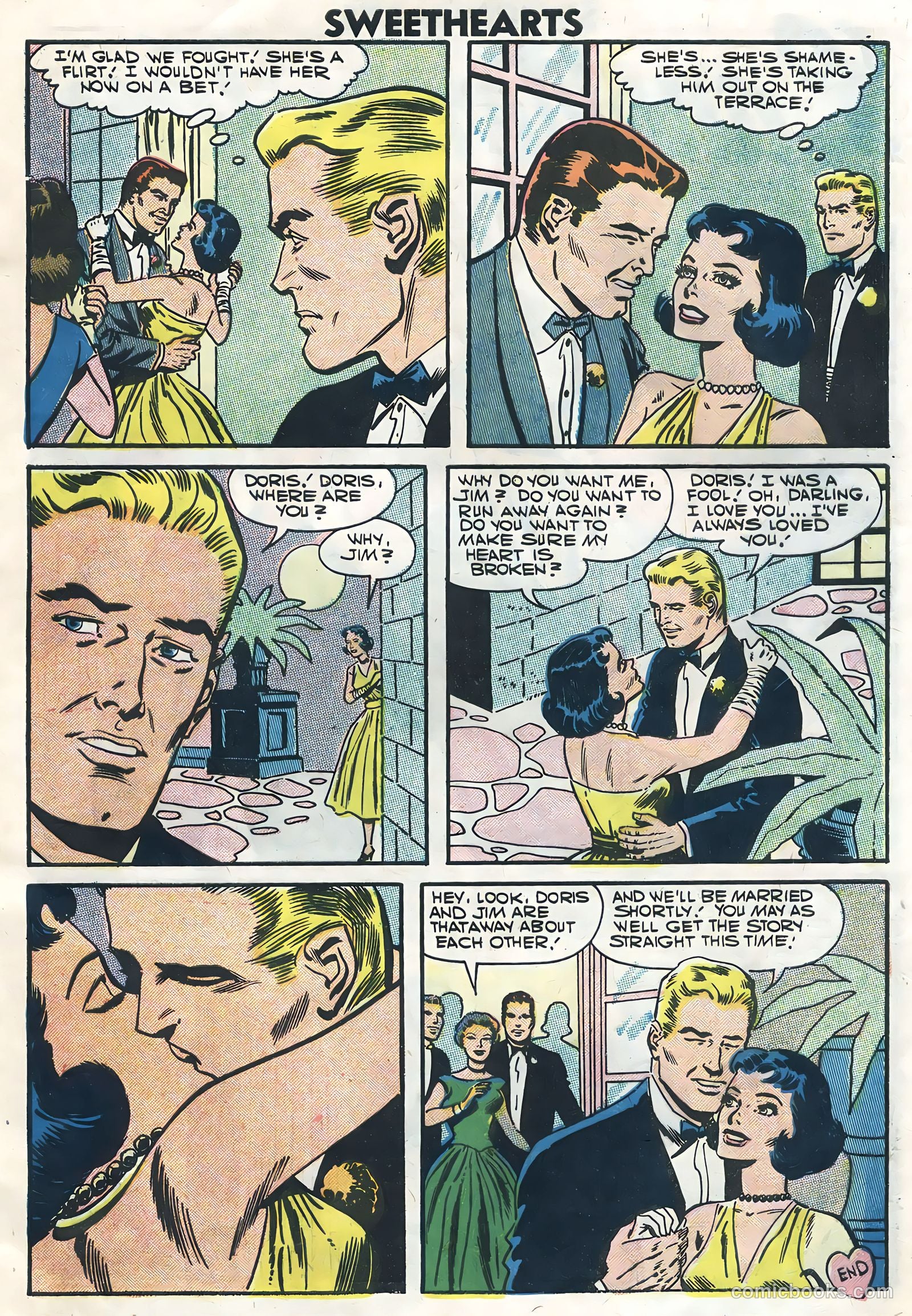 Sweethearts #40 (1957) — page 9 of 36