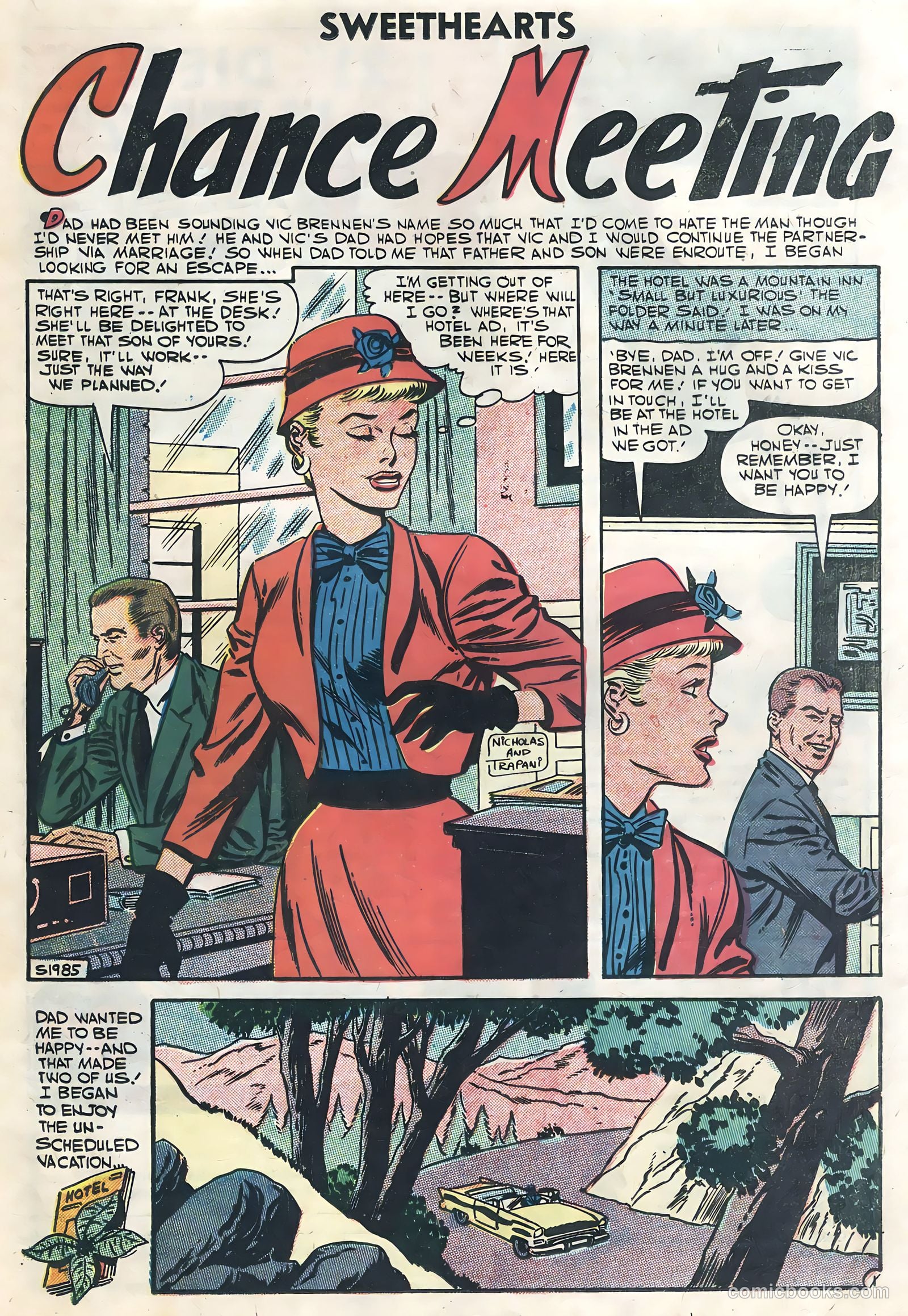 Sweethearts #40 (1957) — page 21 of 36