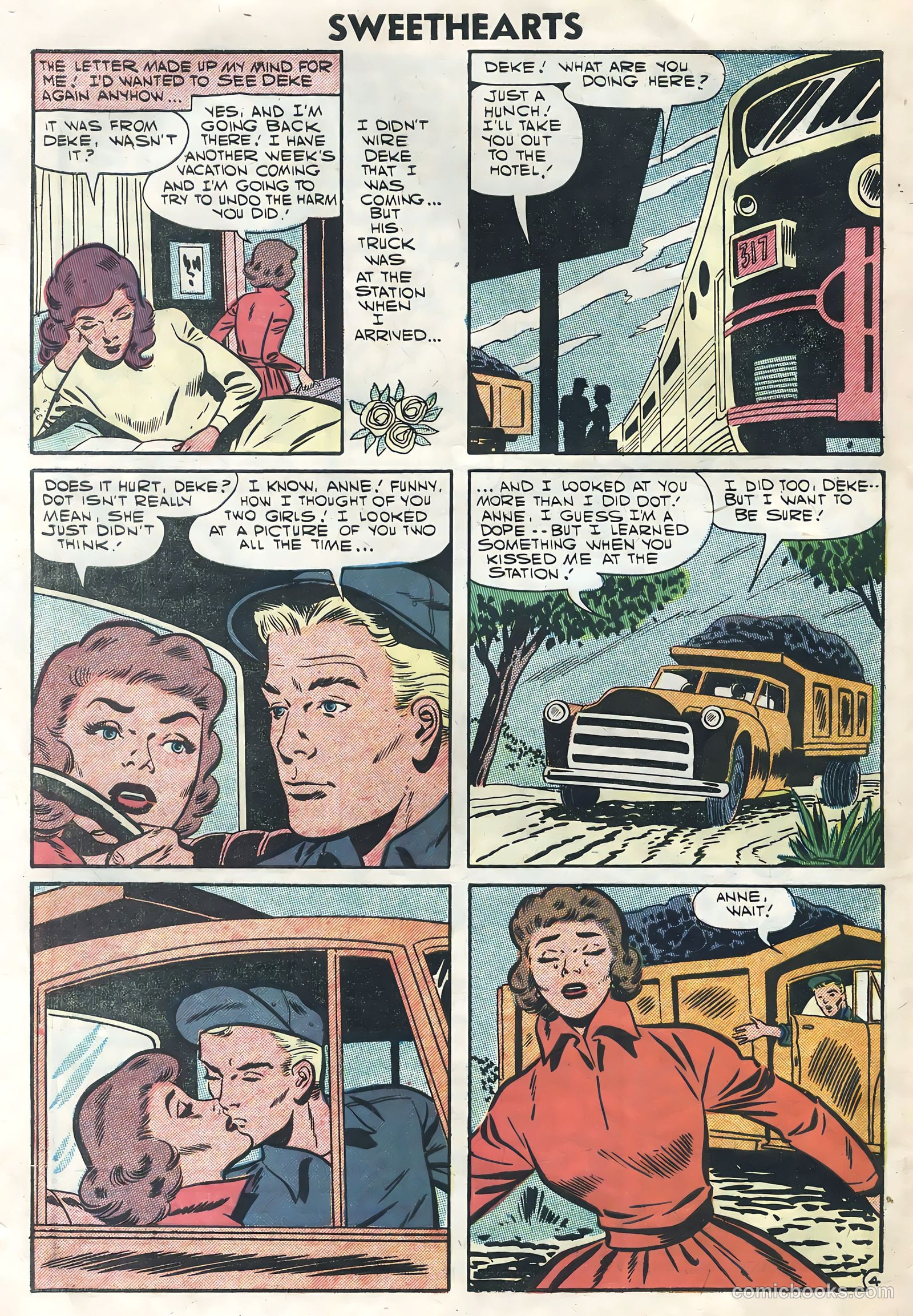 Sweethearts #40 (1957) — page 32 of 36