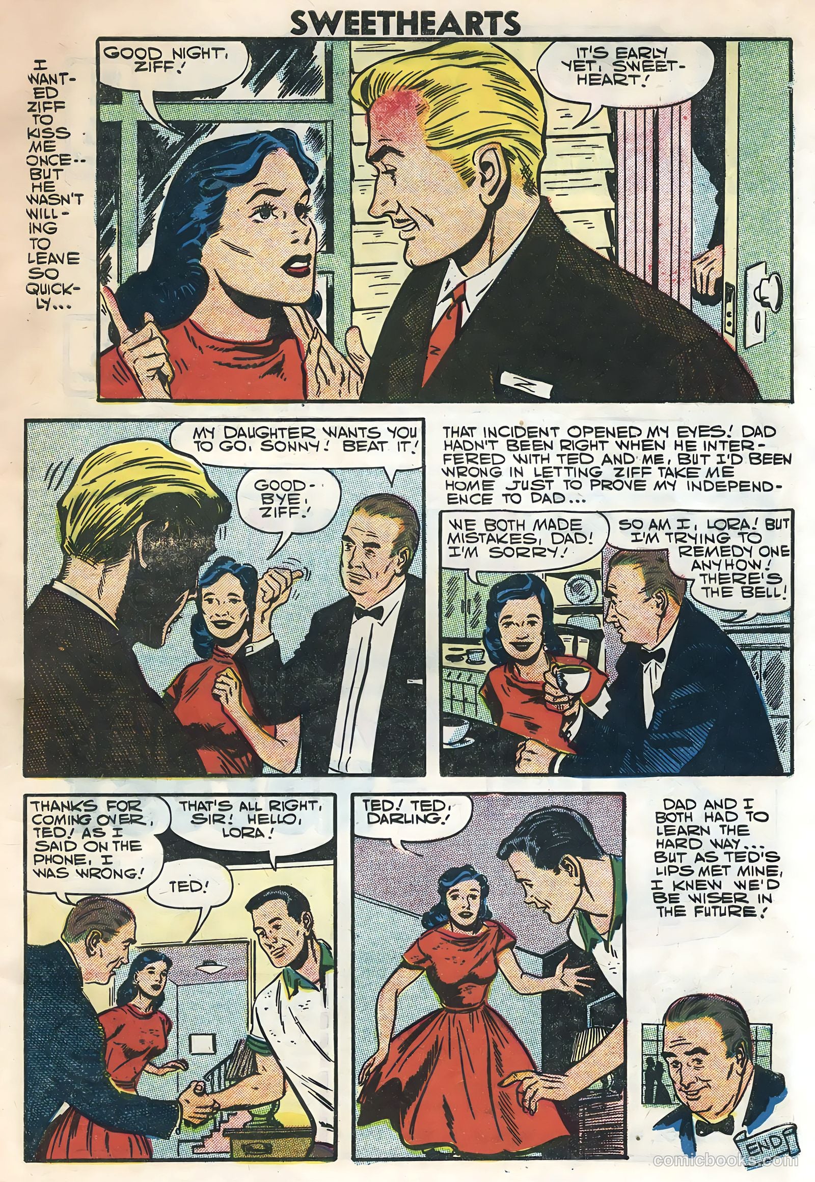 Sweethearts #41 (1958) — page 33 of 36