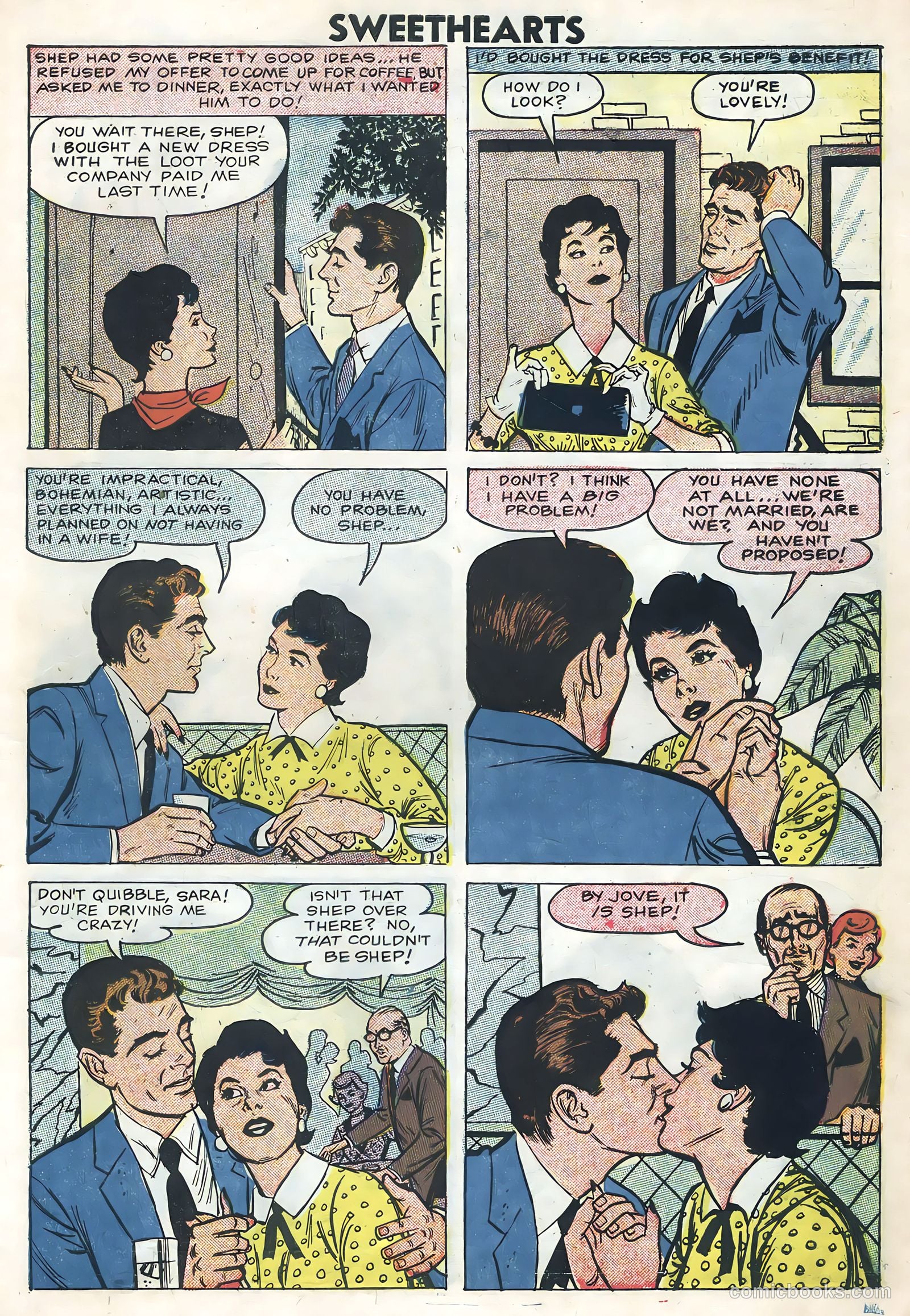 Sweethearts #42 (1958) — page 7 of 36