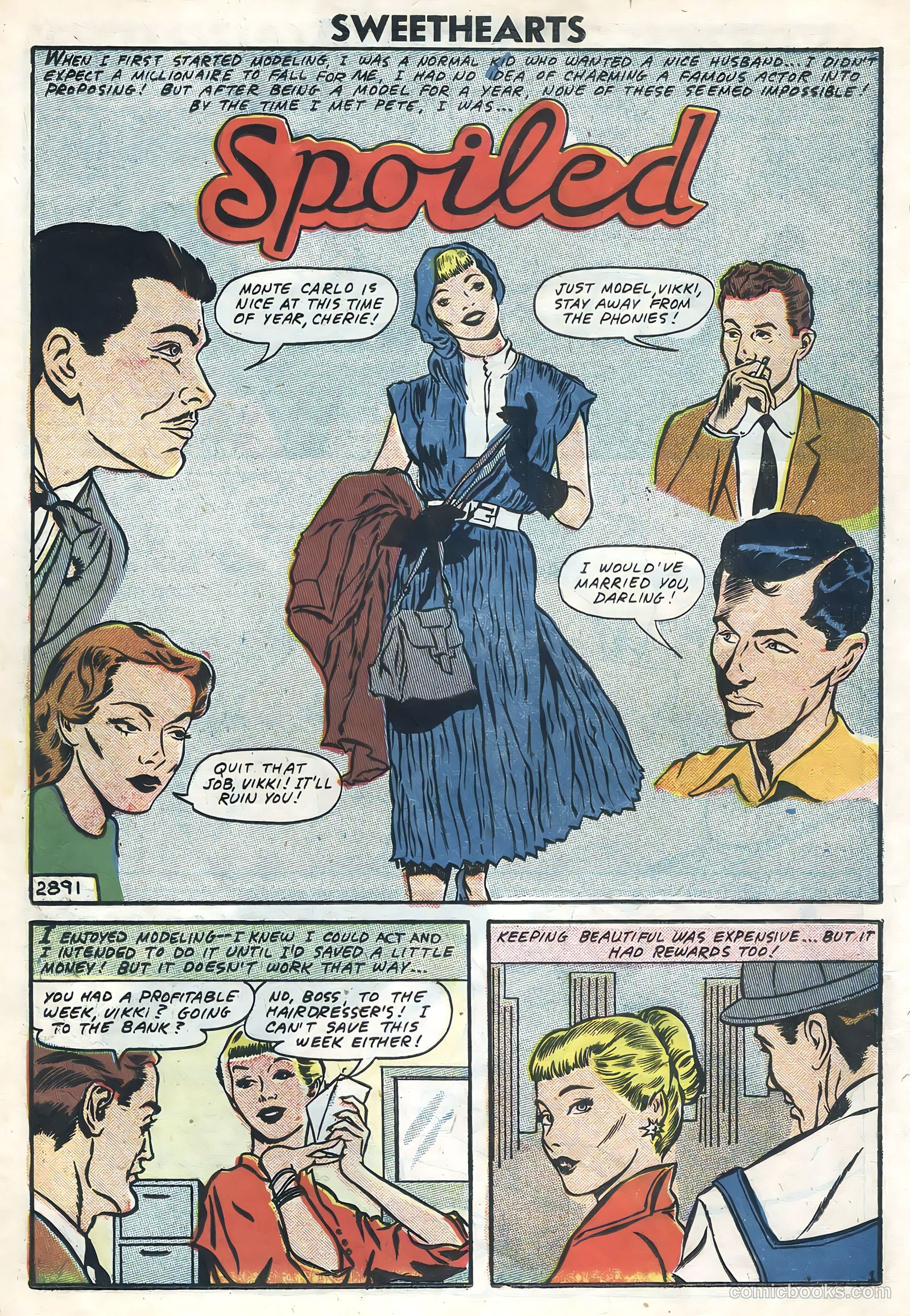 Sweethearts #42 (1958) — page 14 of 36