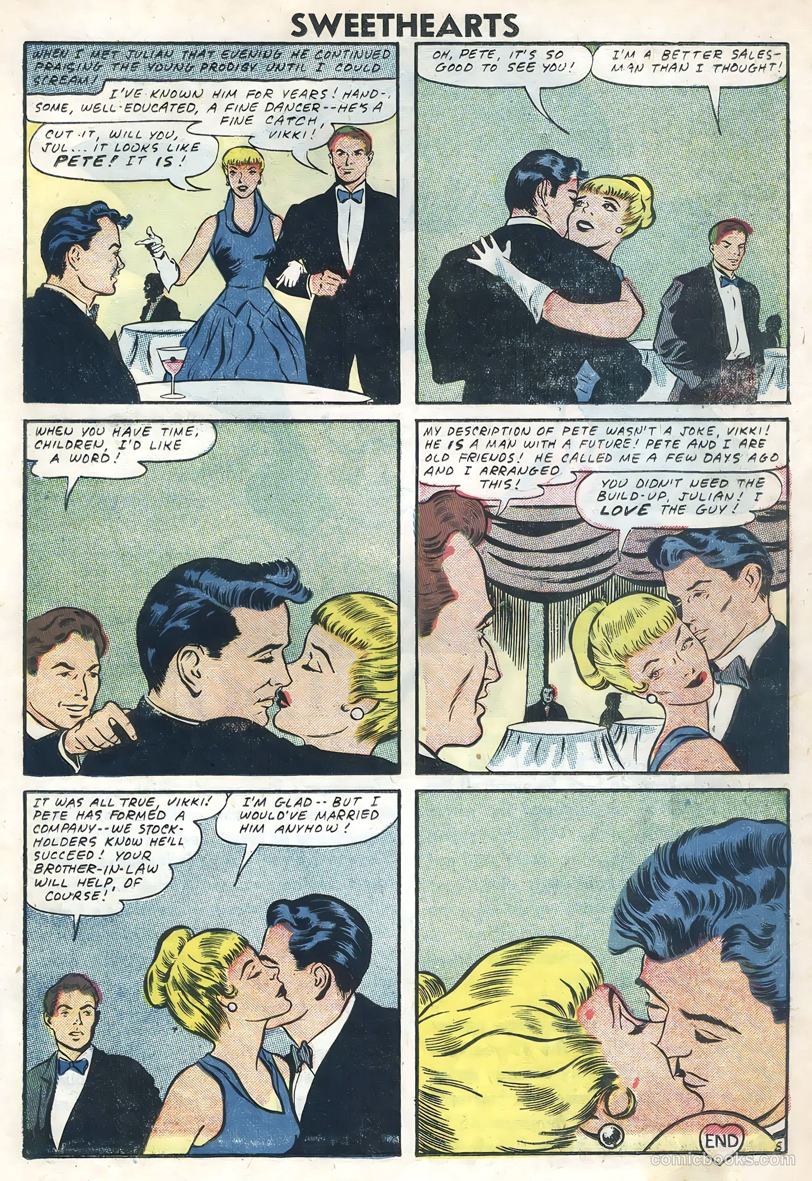 Sweethearts #42 (1958) — page 19 of 36