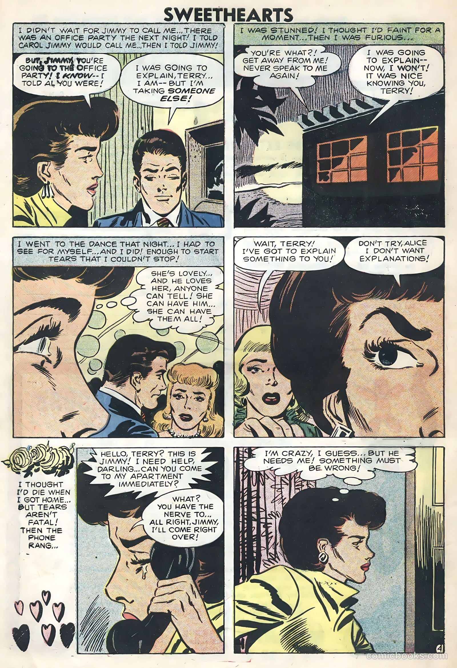 Sweethearts #42 (1958) — page 32 of 36