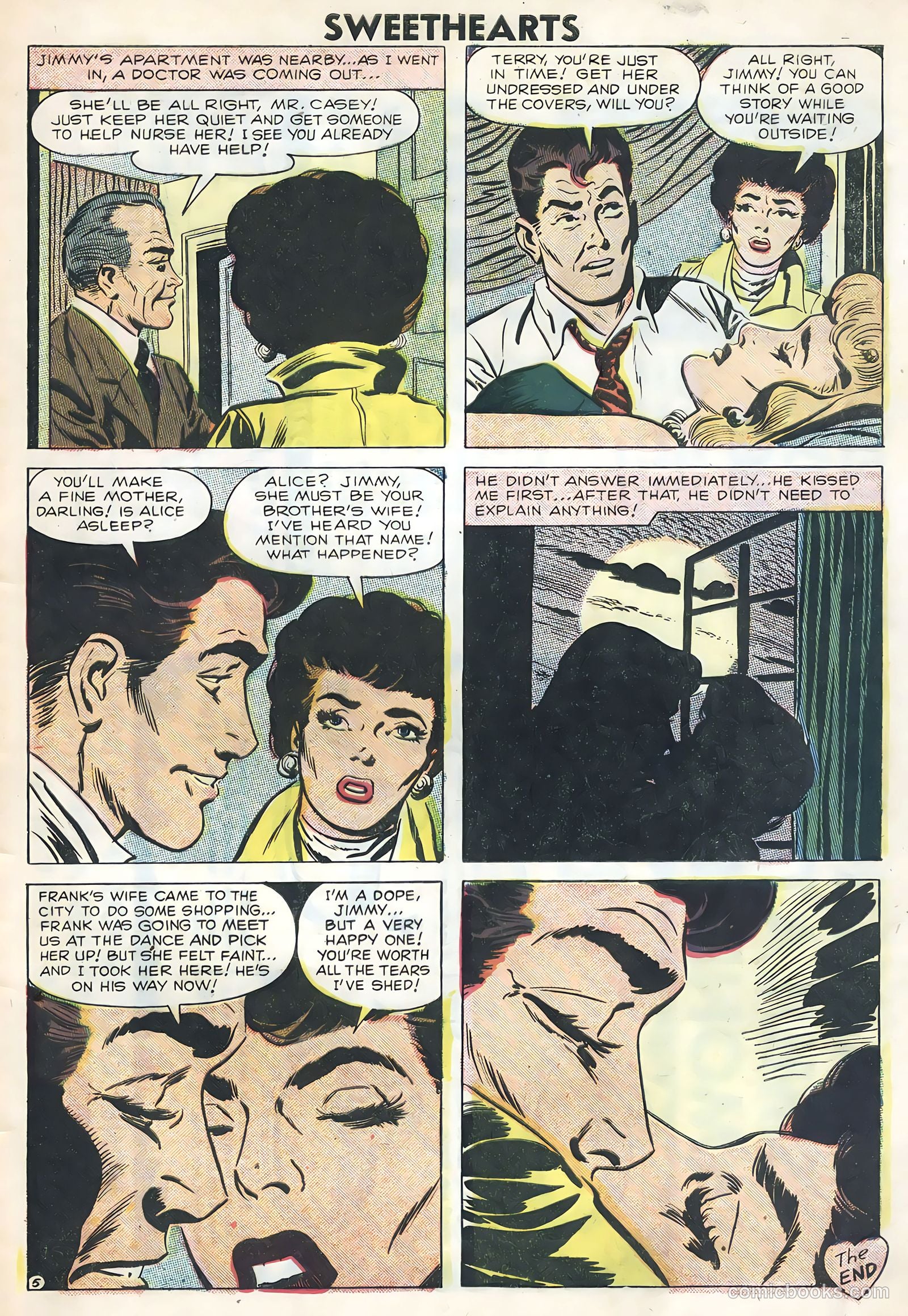 Sweethearts #42 (1958) — page 33 of 36
