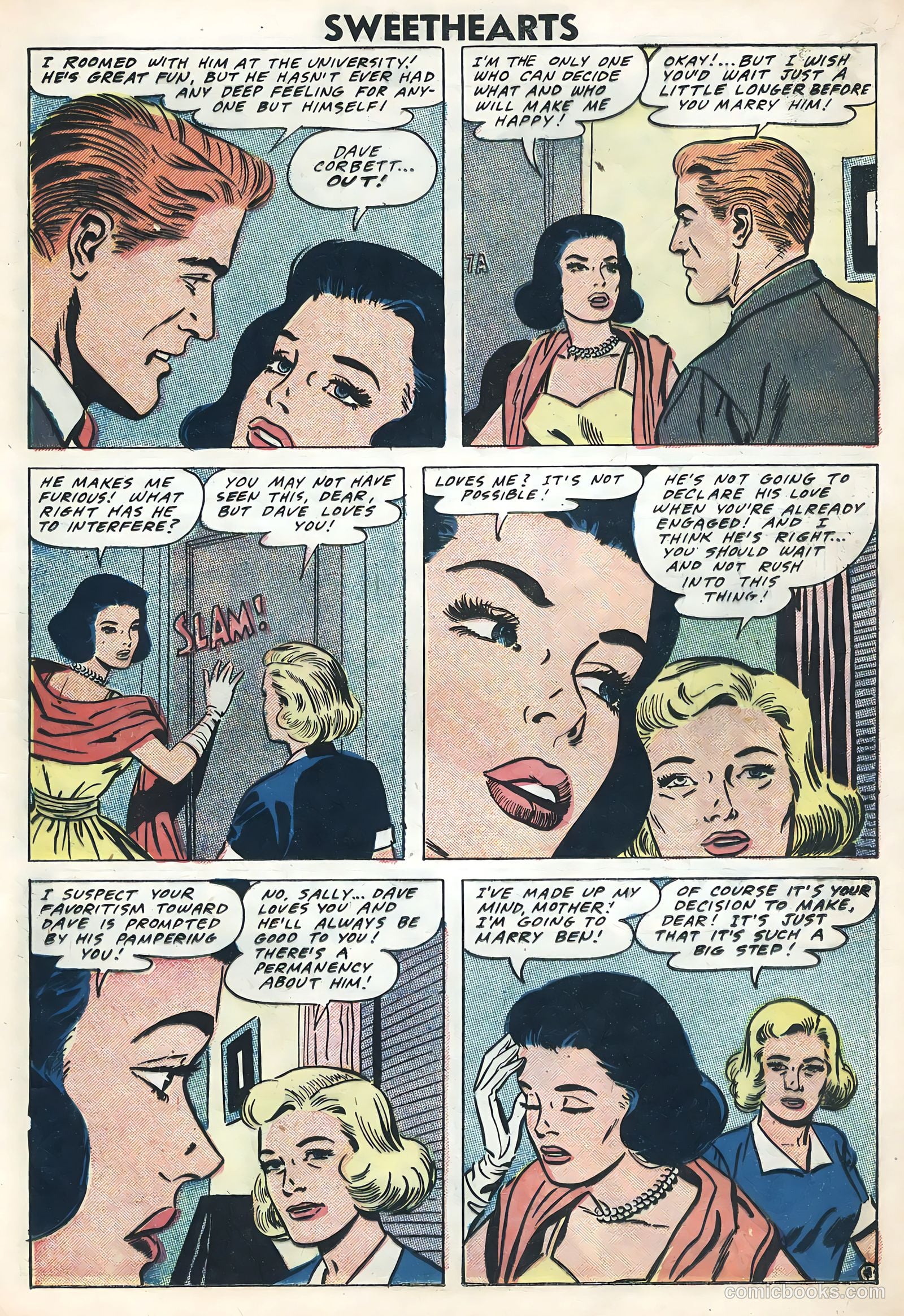 Sweethearts #43 (1958) — page 17 of 36