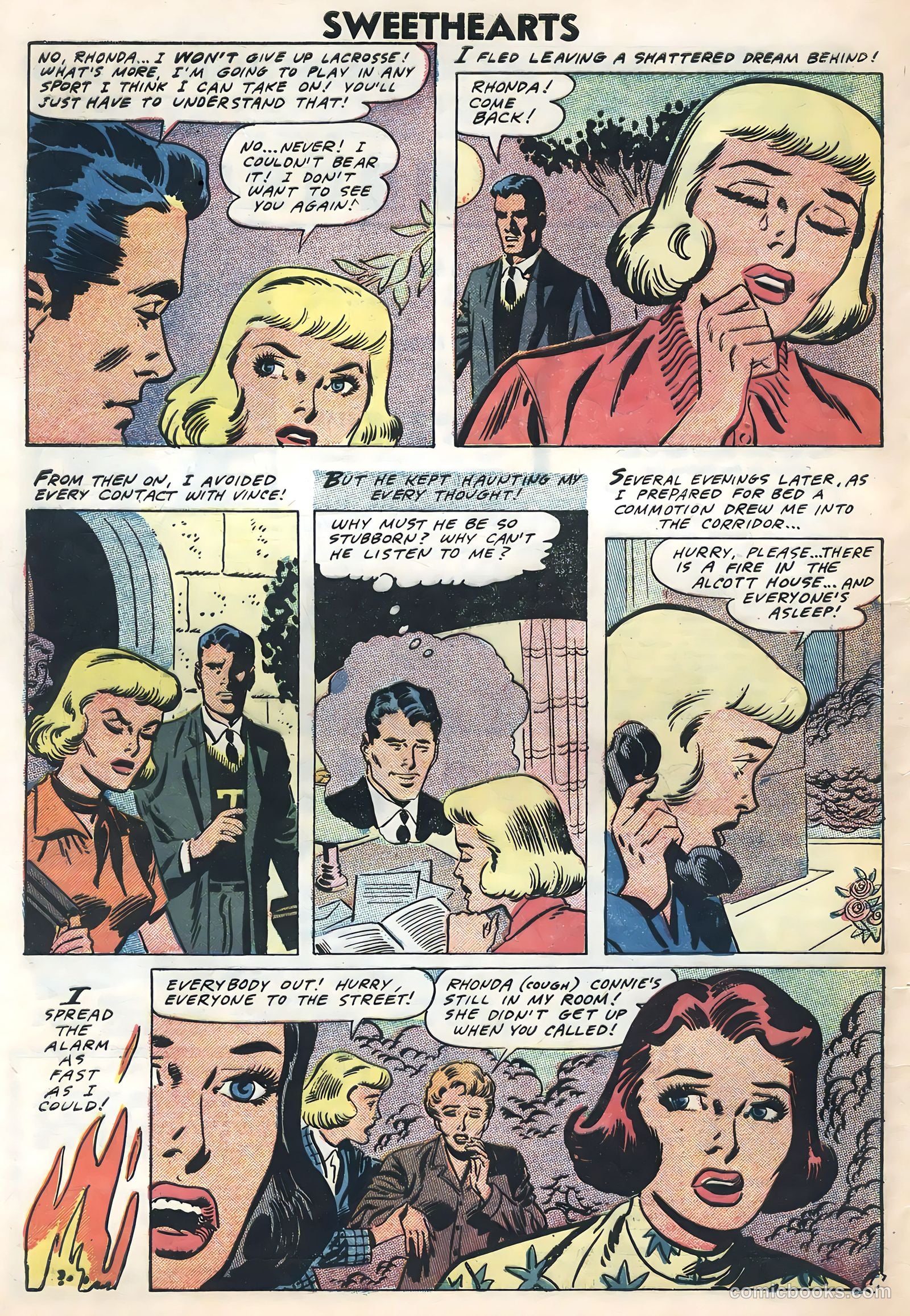 Sweethearts #43 (1958) — page 32 of 36