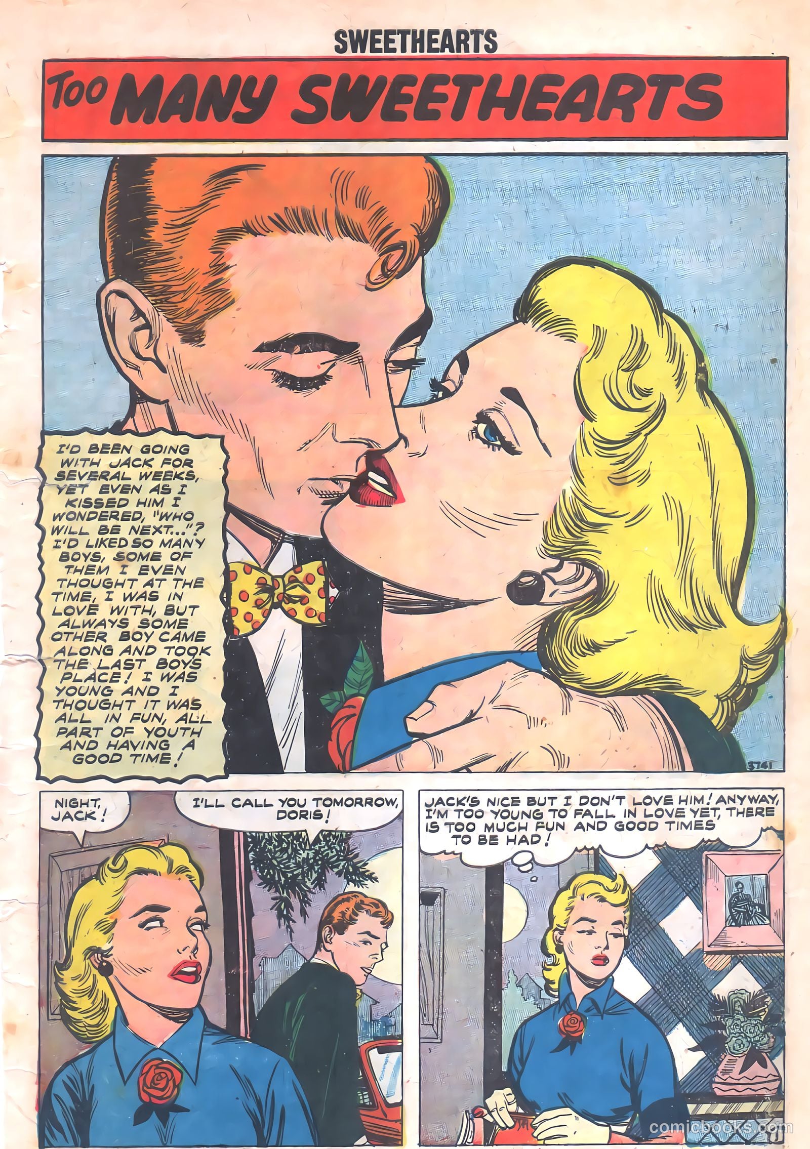 Sweethearts #44 (1958) — page 3 of 36